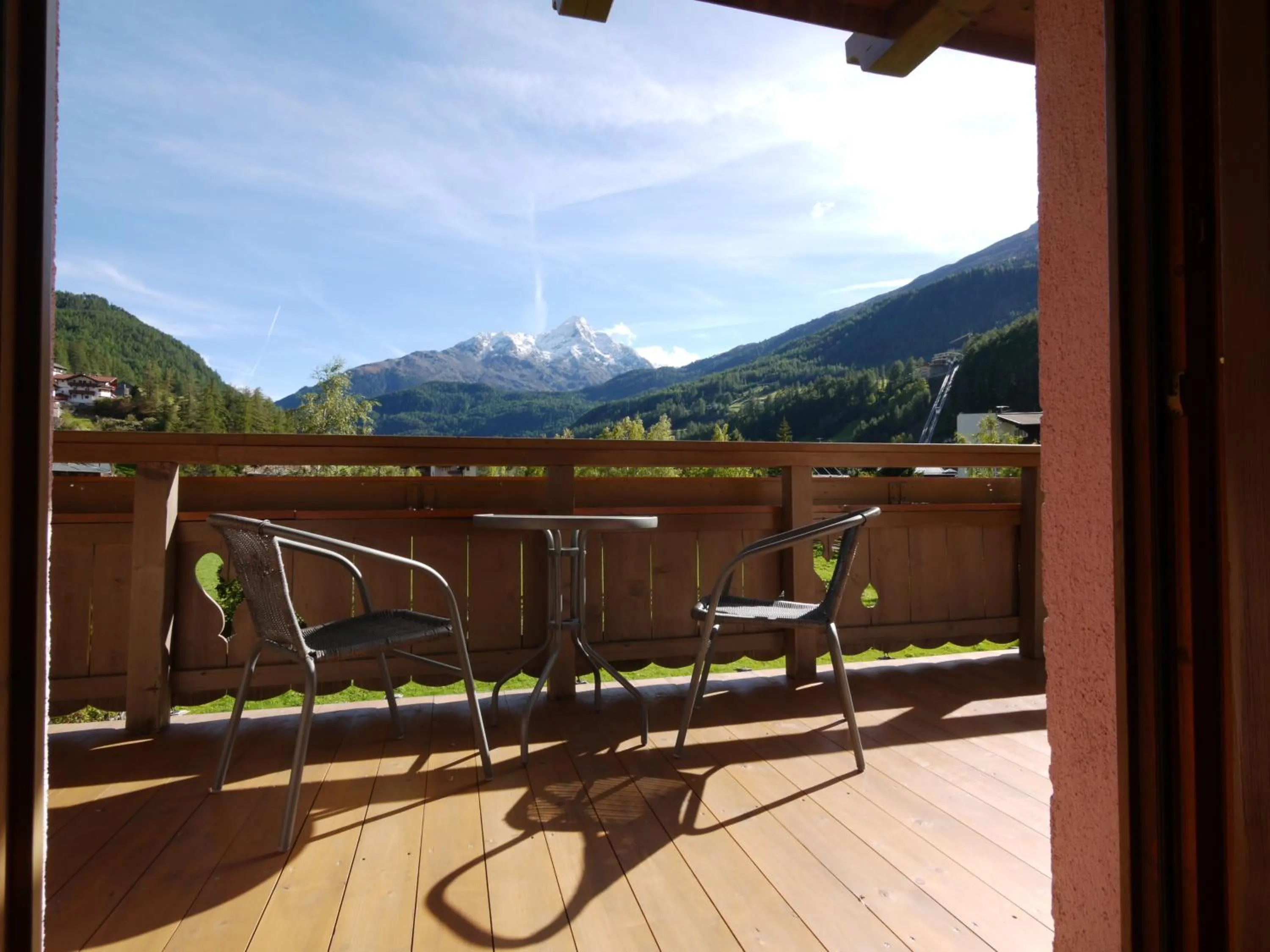 View (from property/room) in Parkhotel Sölden