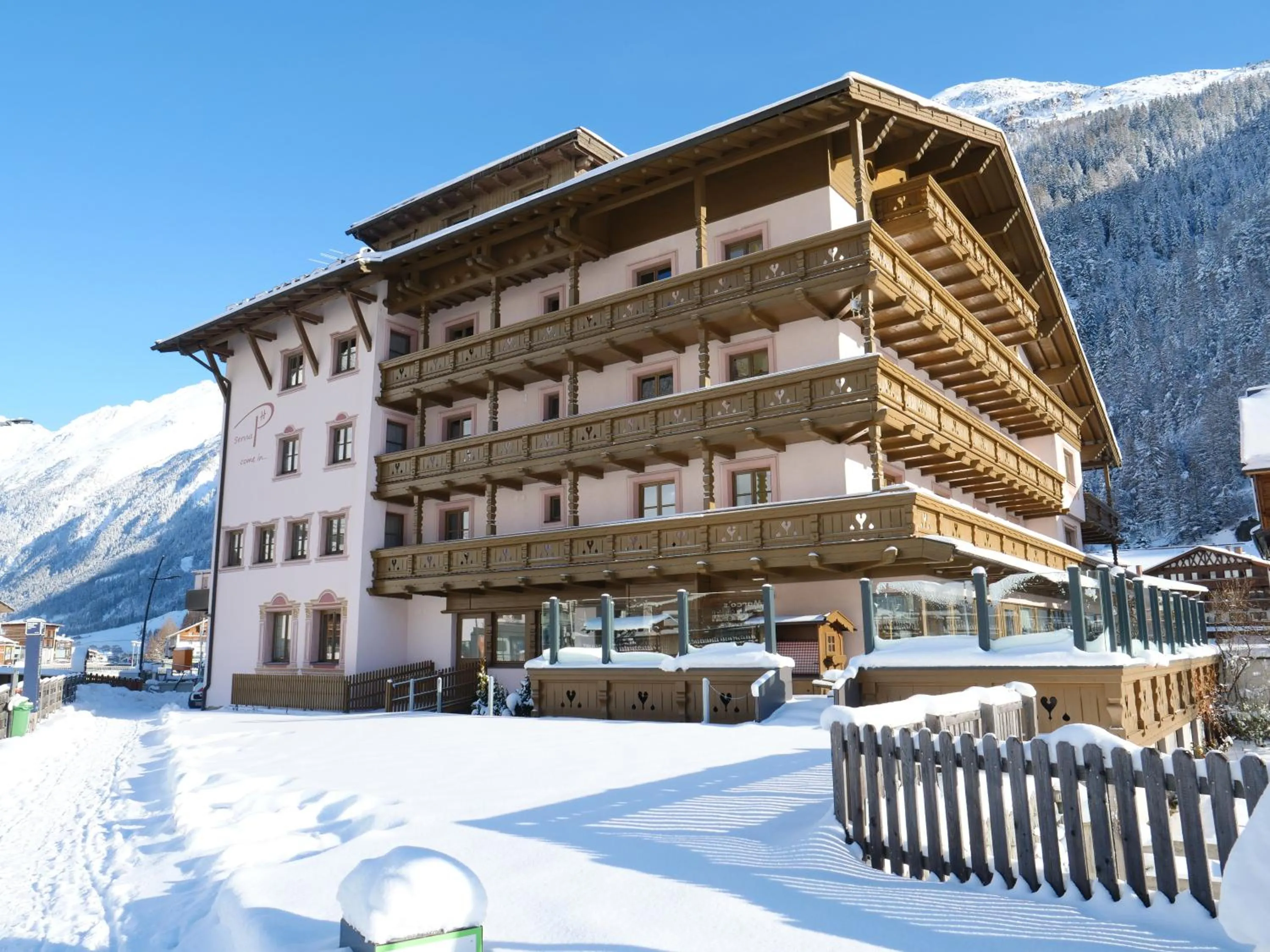 Property building in Parkhotel Sölden