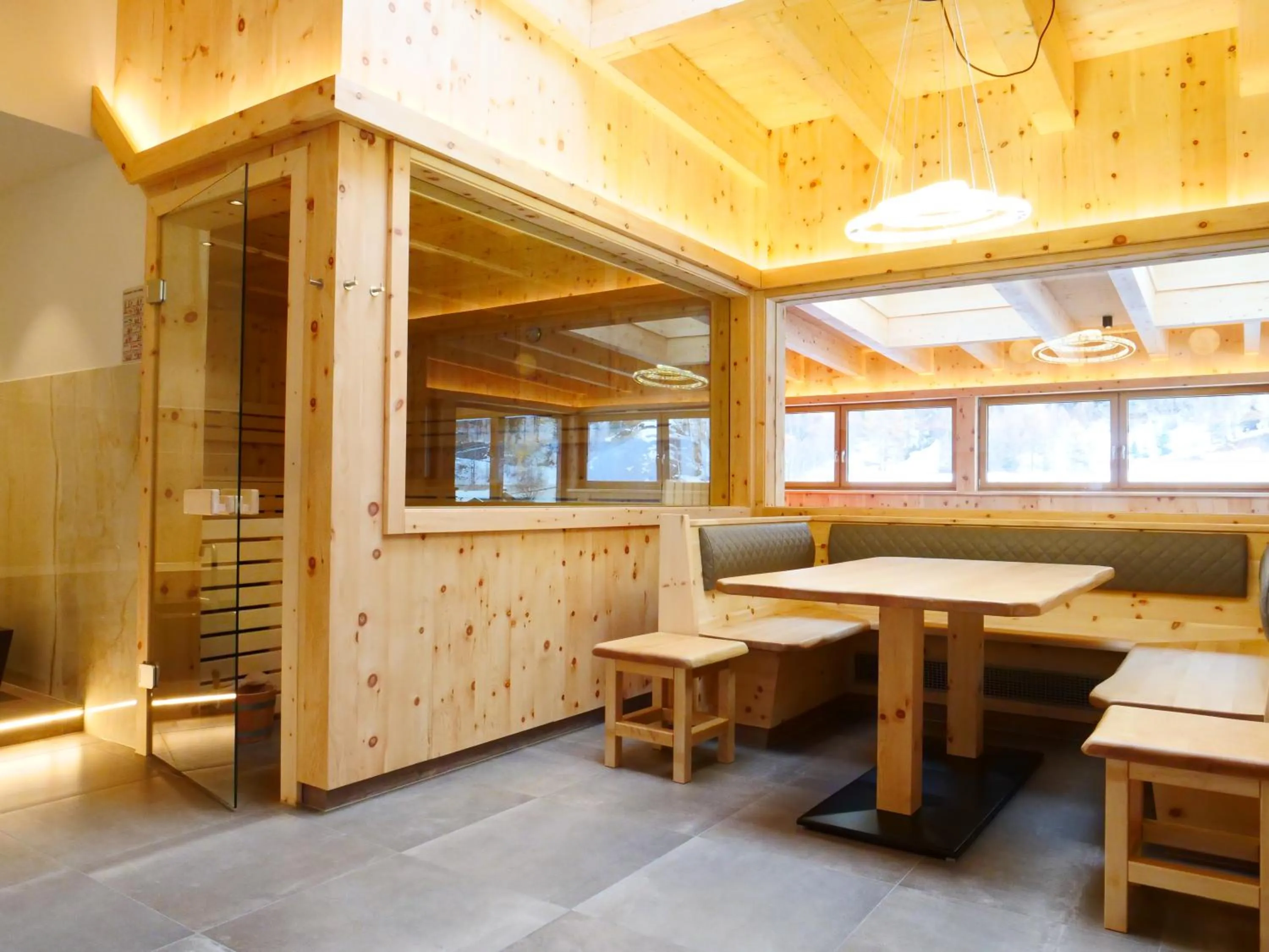 Sauna in Parkhotel Sölden