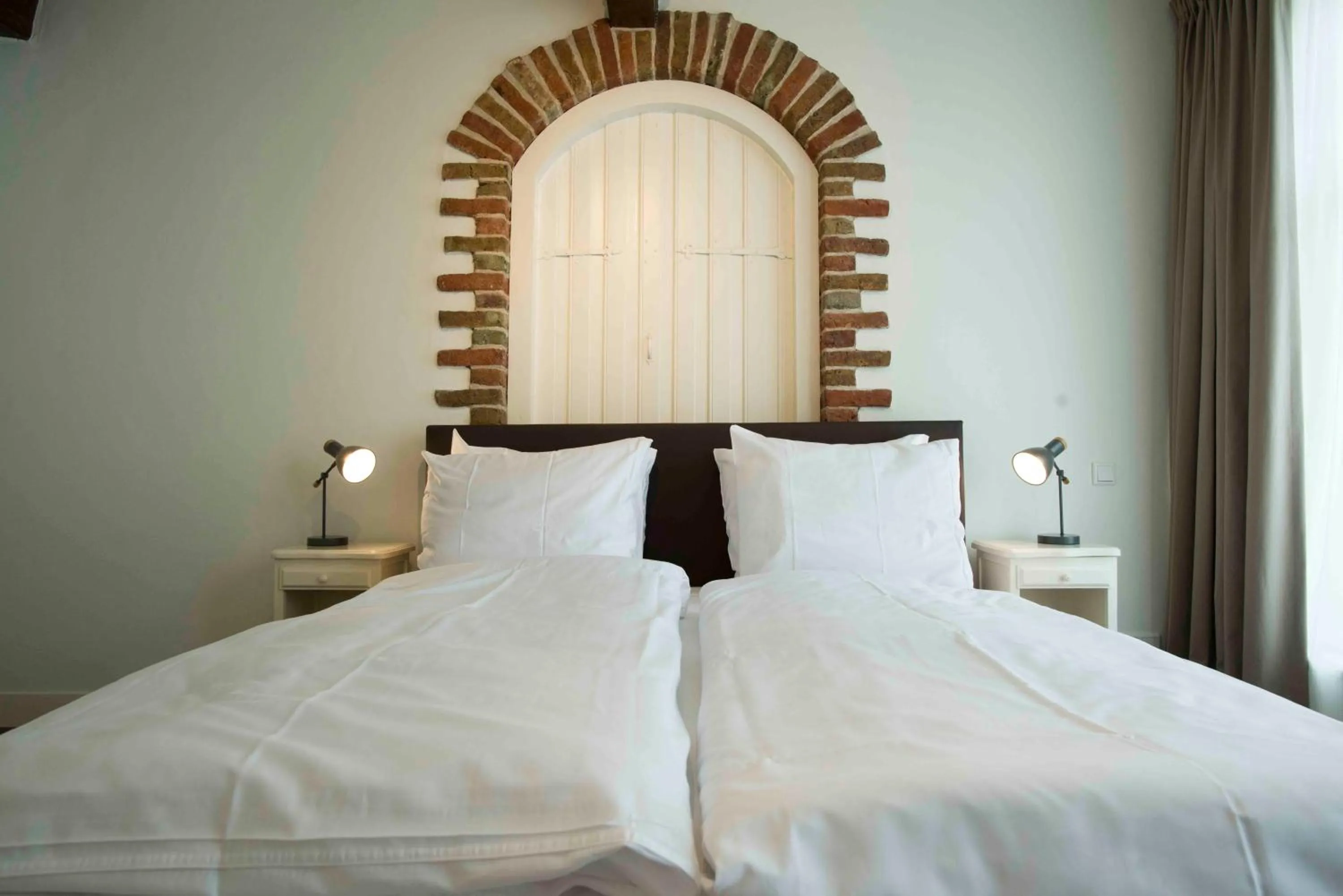 Bed in Logement 't Oude Bierhuys