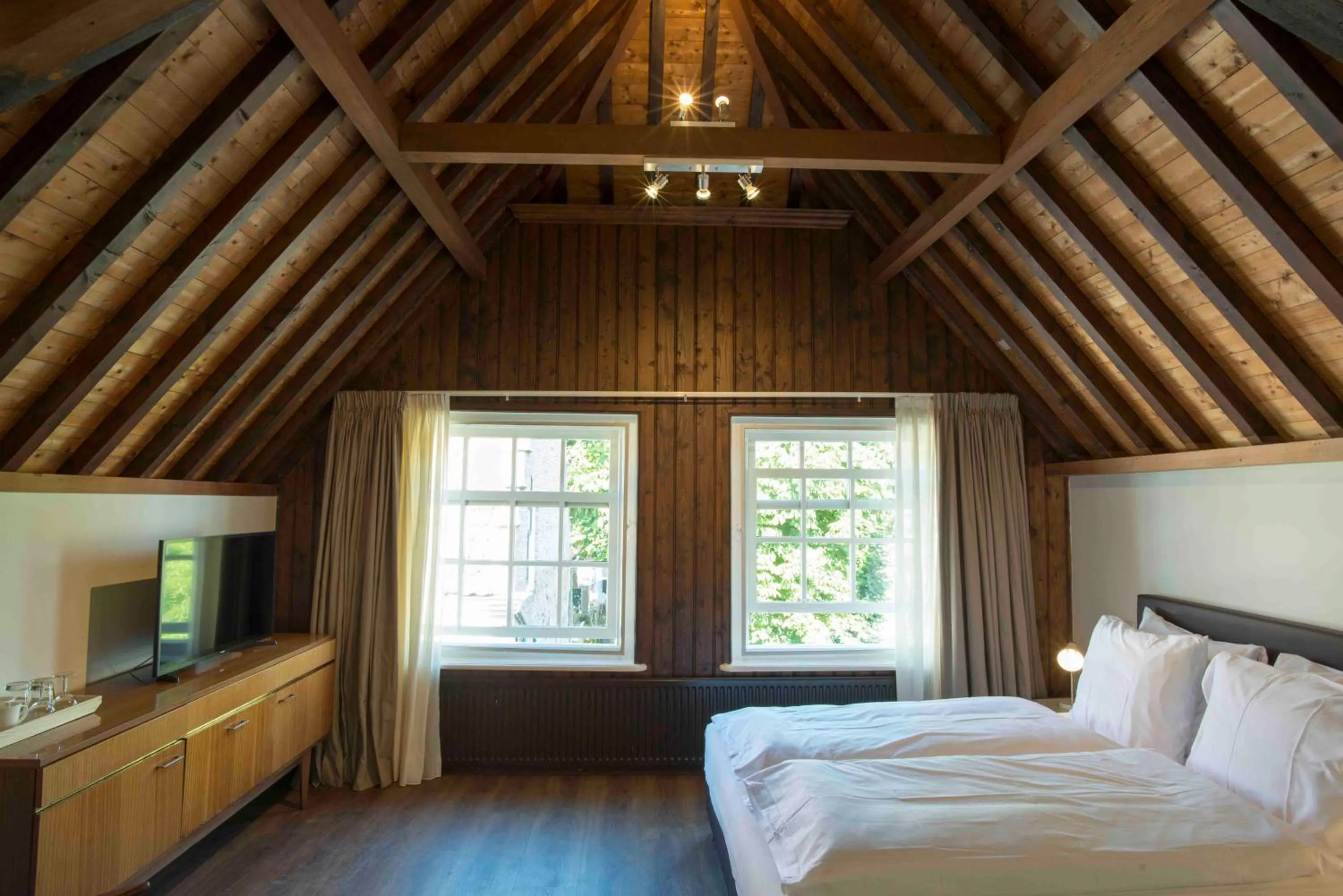 Photo of the whole room, Bed in Logement 't Oude Bierhuys