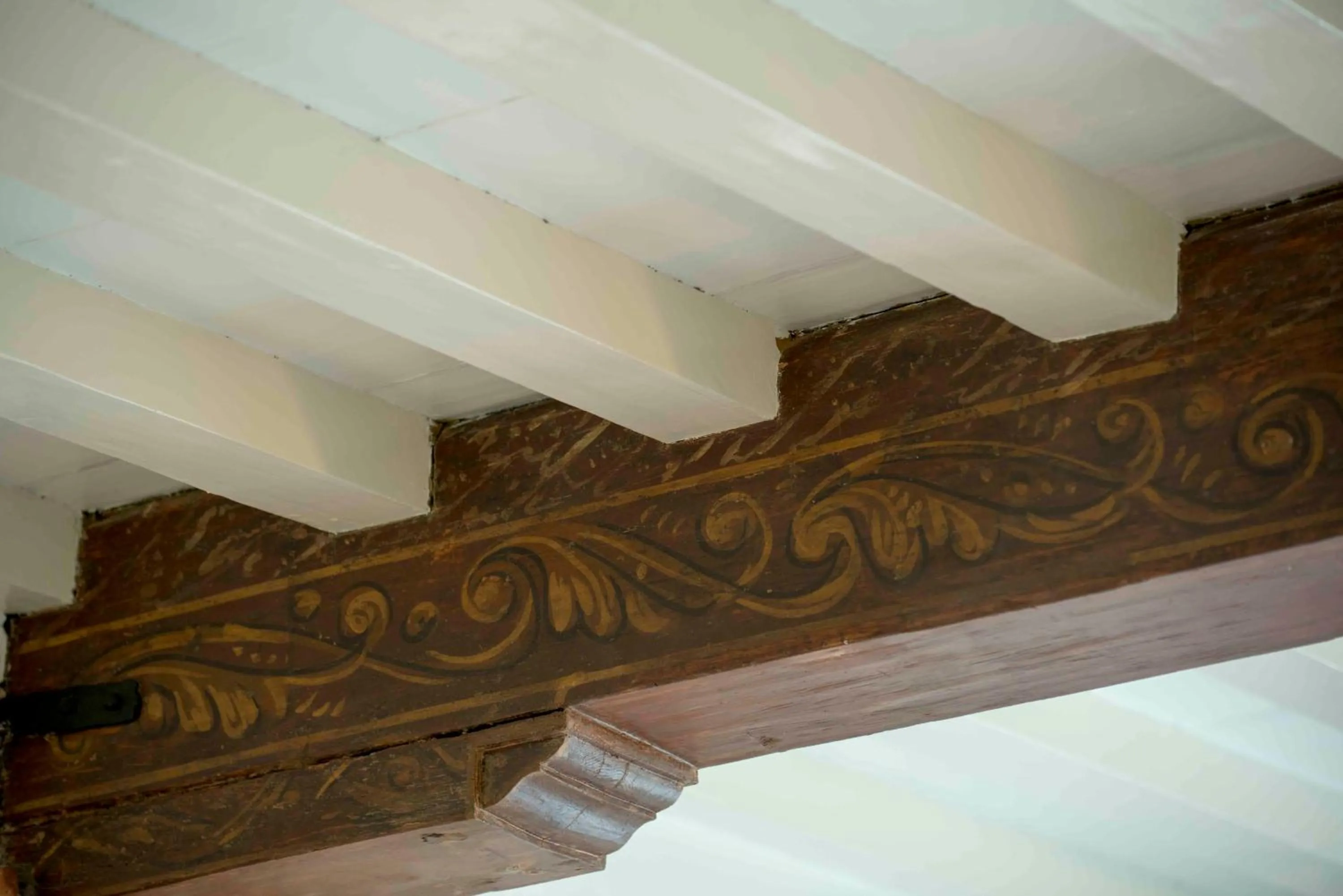 Decorative detail in Logement 't Oude Bierhuys