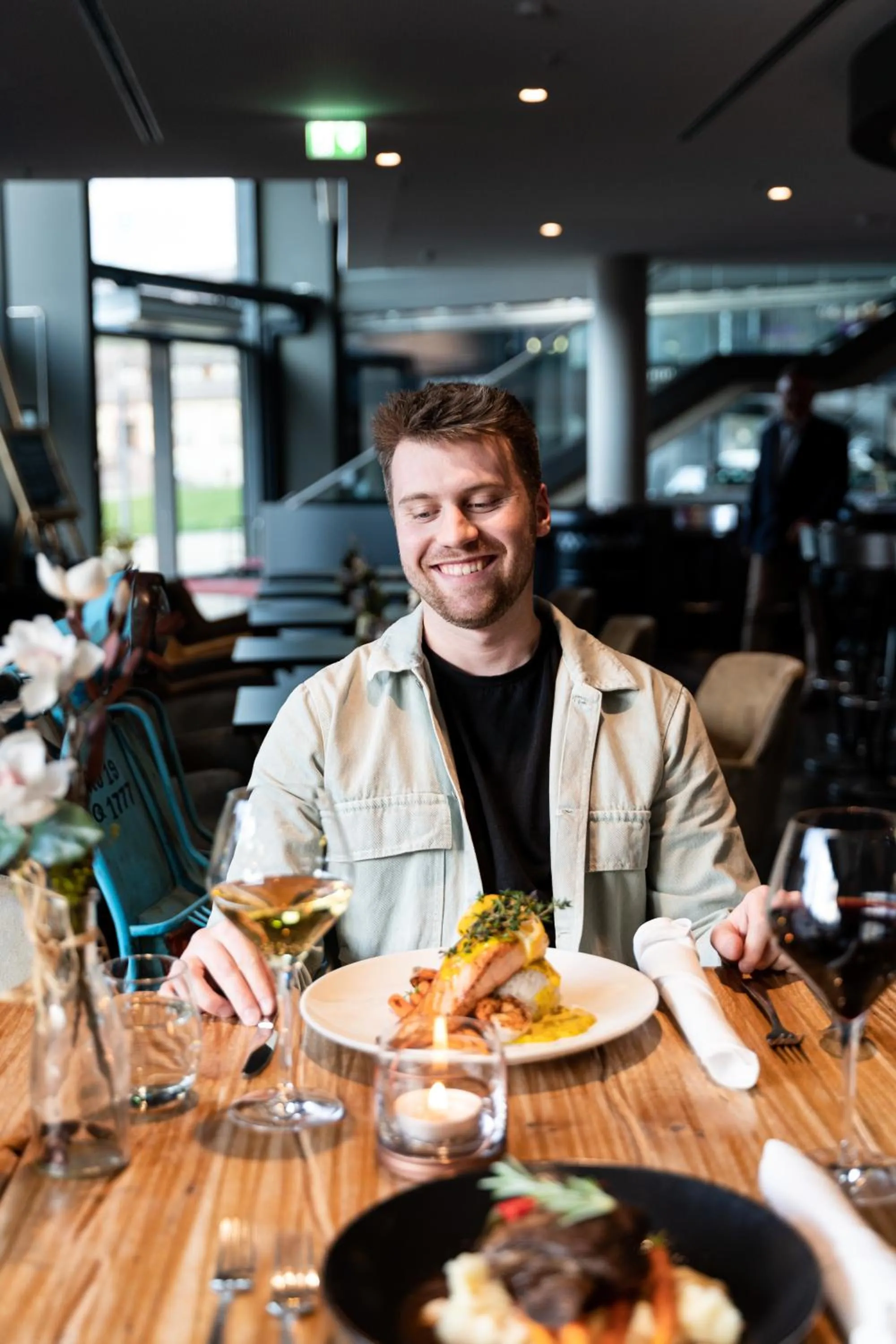 Restaurant/places to eat in V8 HOTEL Motorworld Region Stuttgart