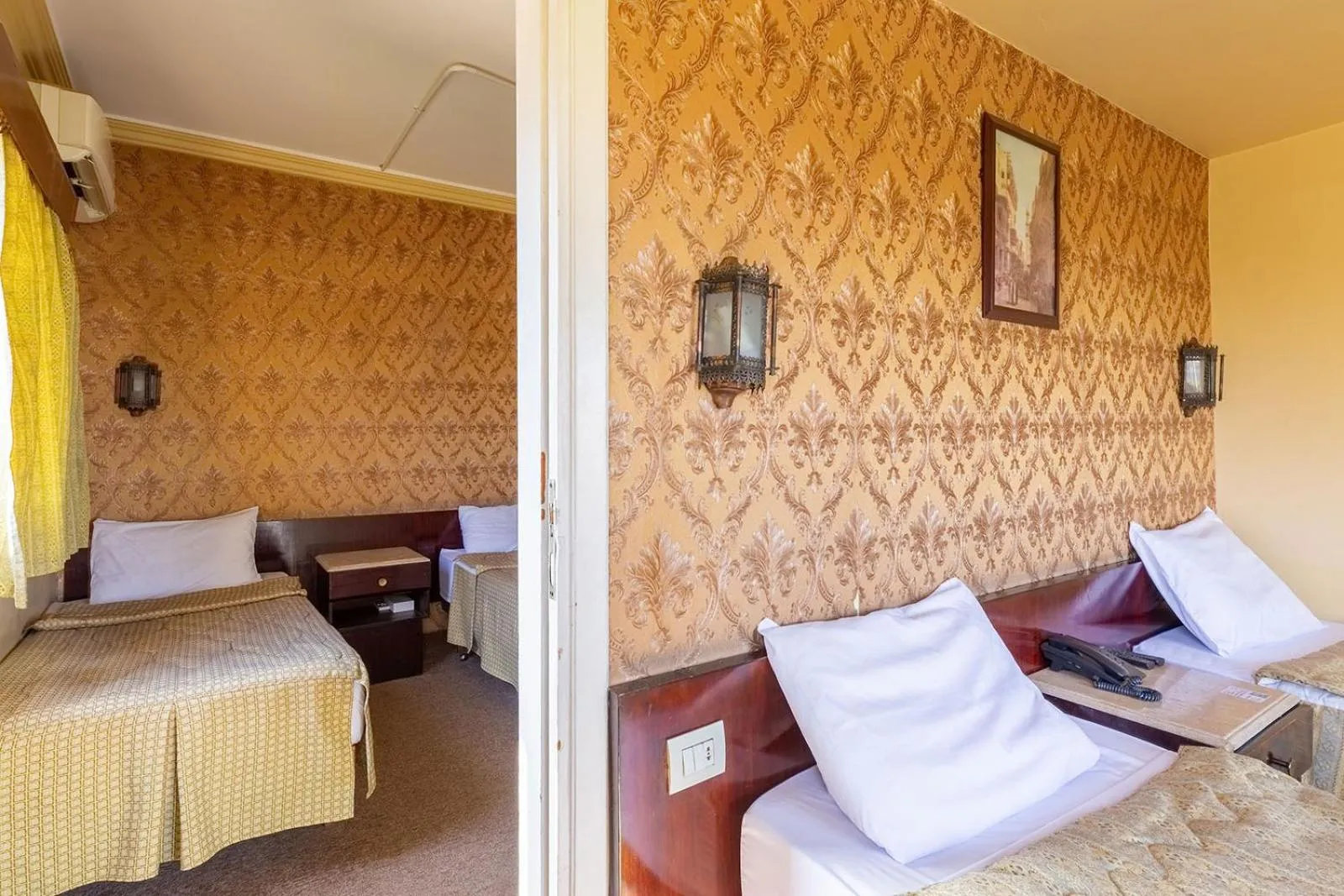 Bed in St George Hotel Cairo