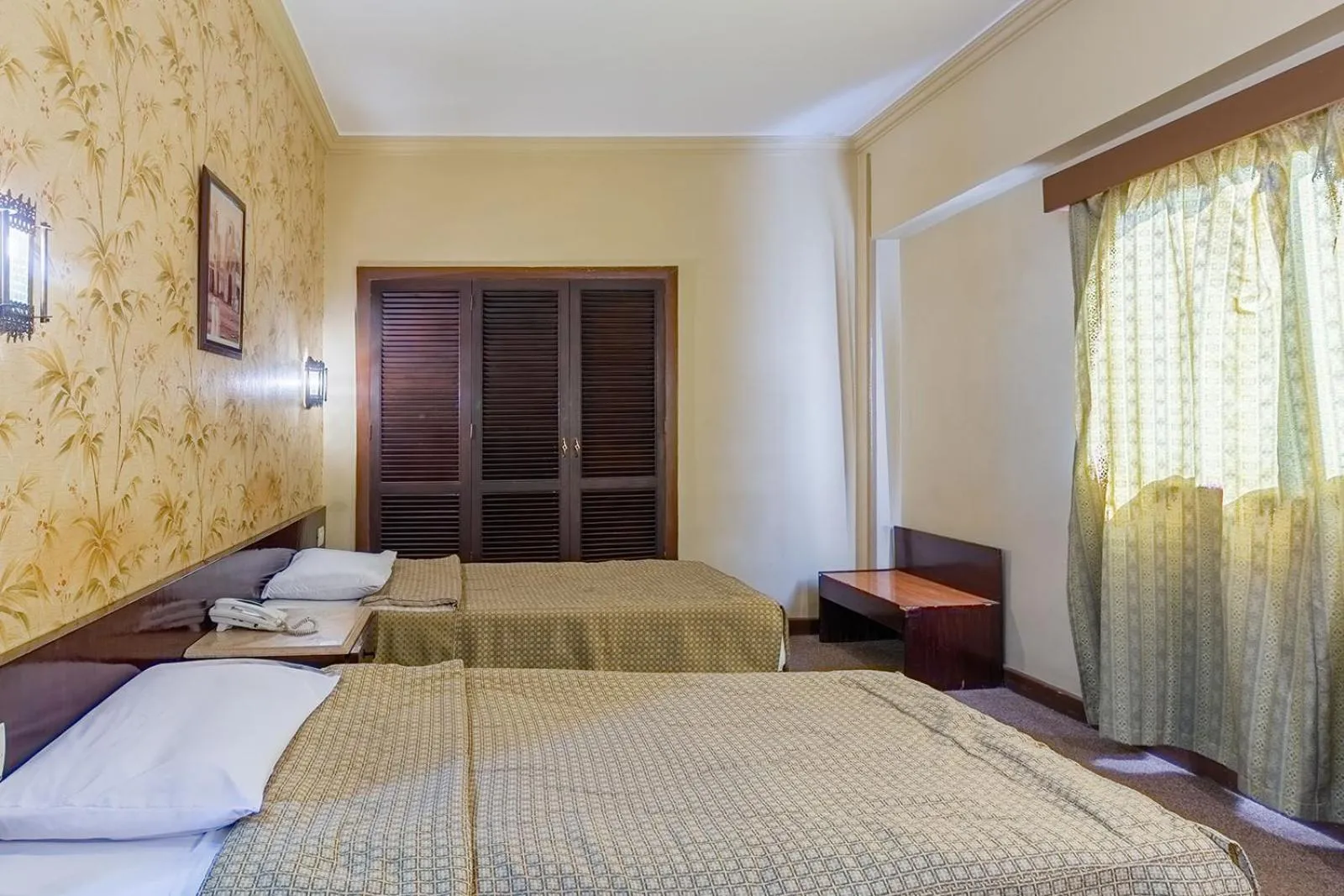 Bed in St George Hotel Cairo