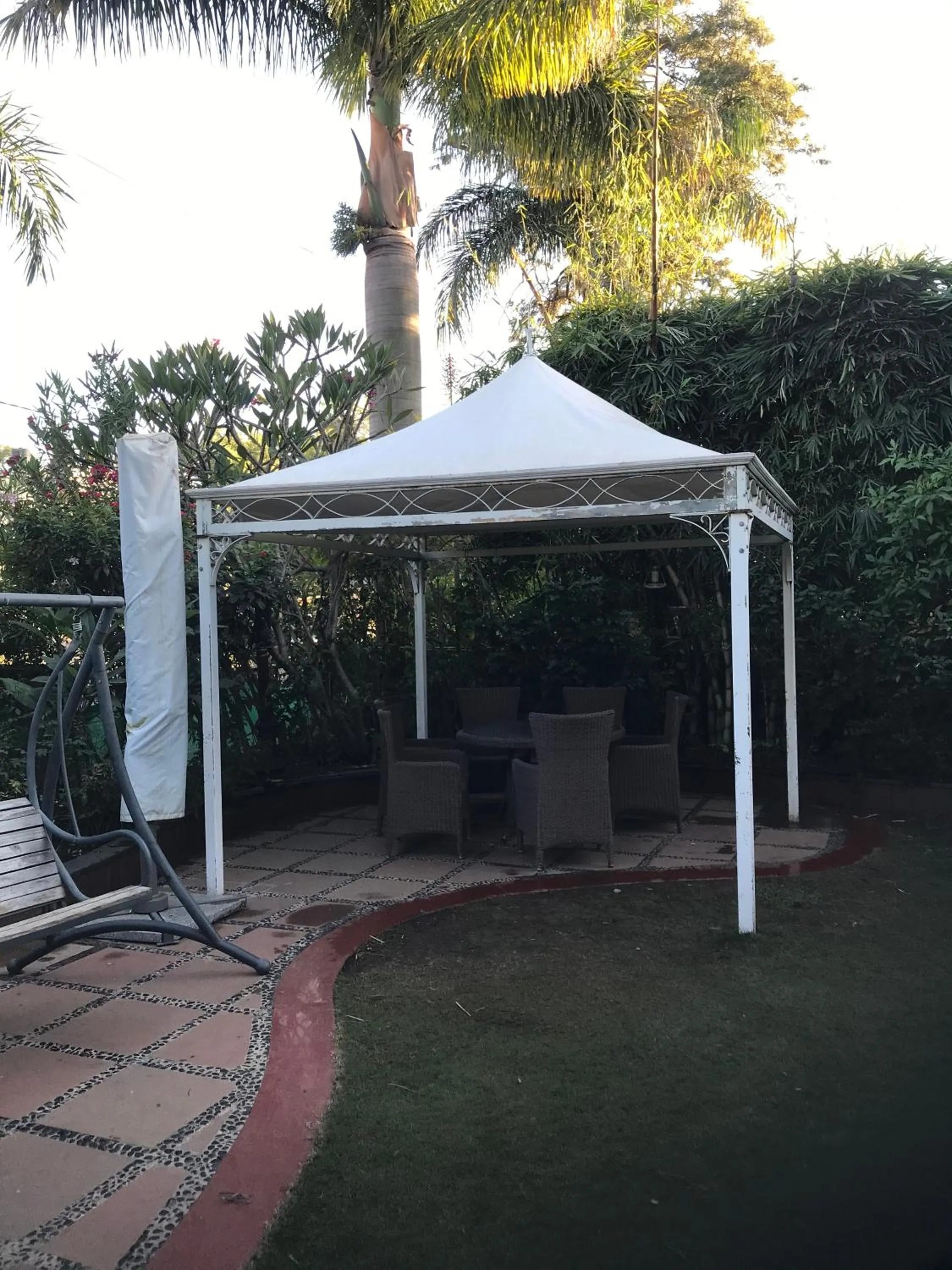 Garden in Hotel Silver Oak