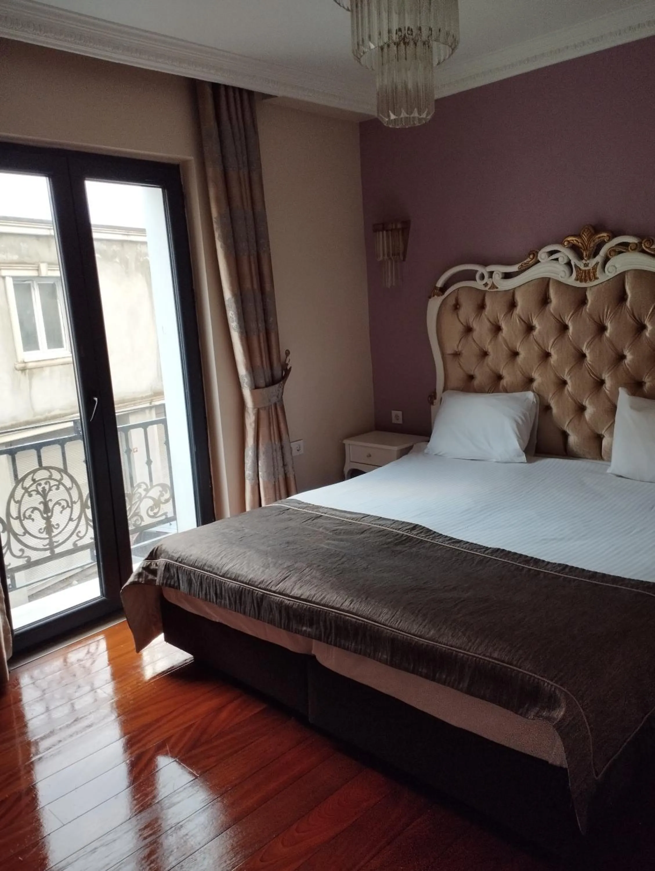 Bed in Gulhane Garden Hotel