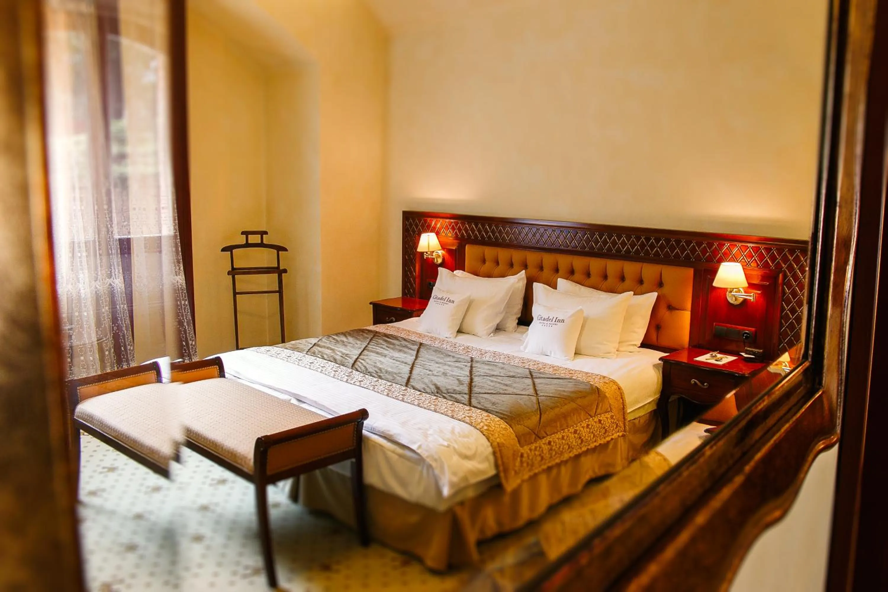 Bedroom, Bed in Citadel Inn Gastro Boutique Hotel - Готель Цитадель Львів