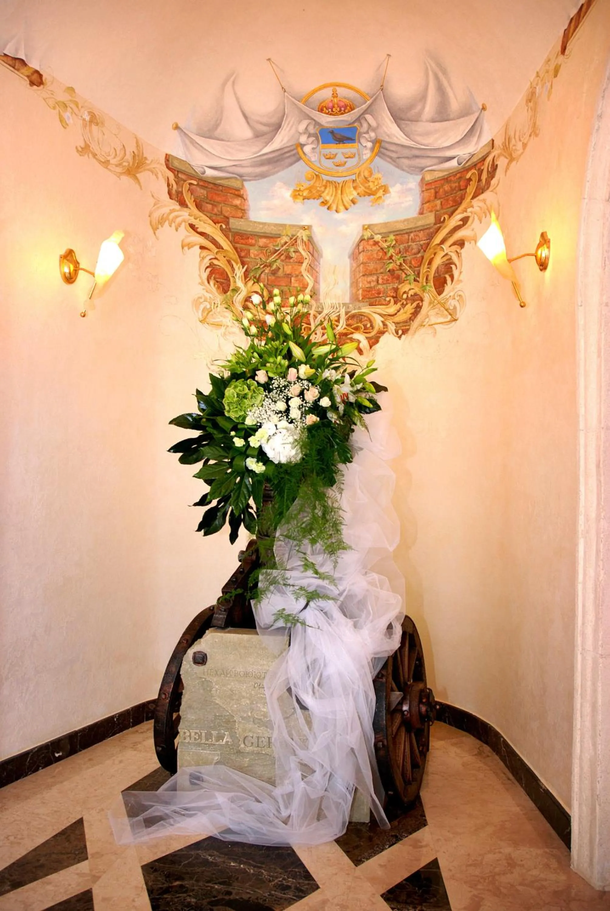 Decorative detail in Citadel Inn Gastro Boutique Hotel - Готель Цитадель Львів