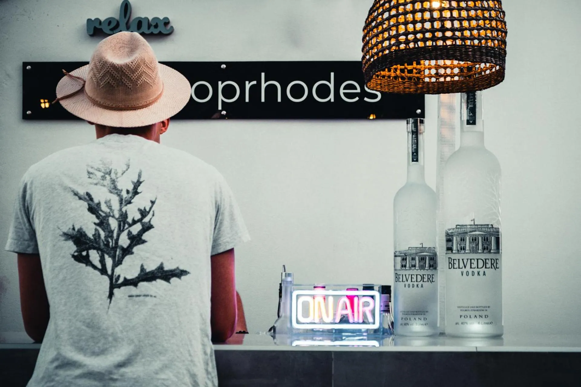 People in Hotel Parthenon Rodos city