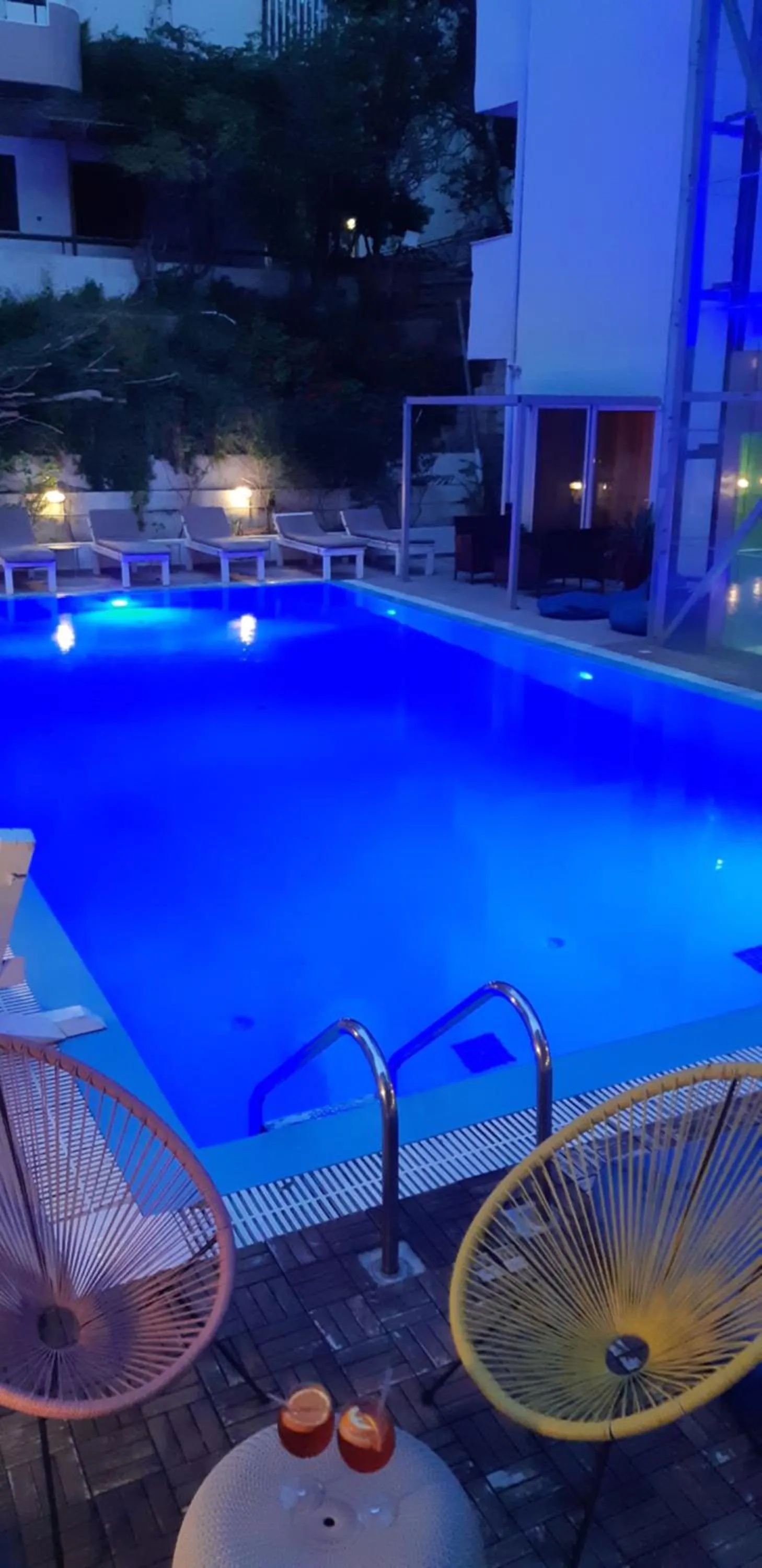 Swimming pool in Hotel Parthenon Rodos city