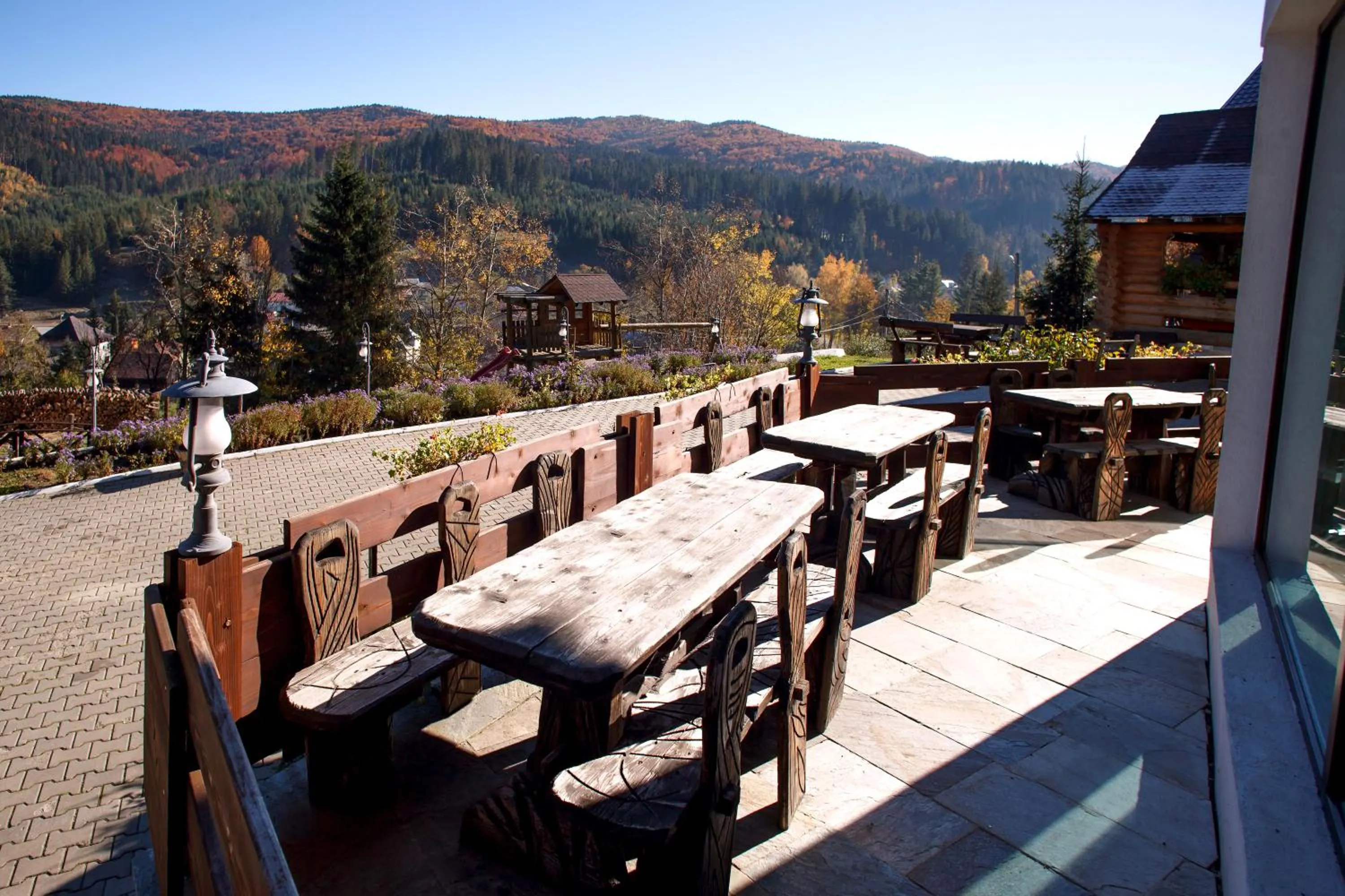 Day in Pension Perla Bucovinei