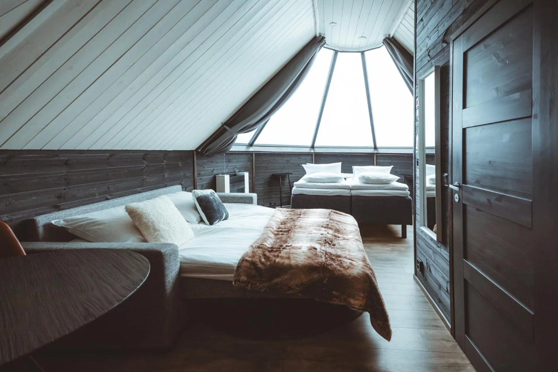 Bed in Apukka Resort