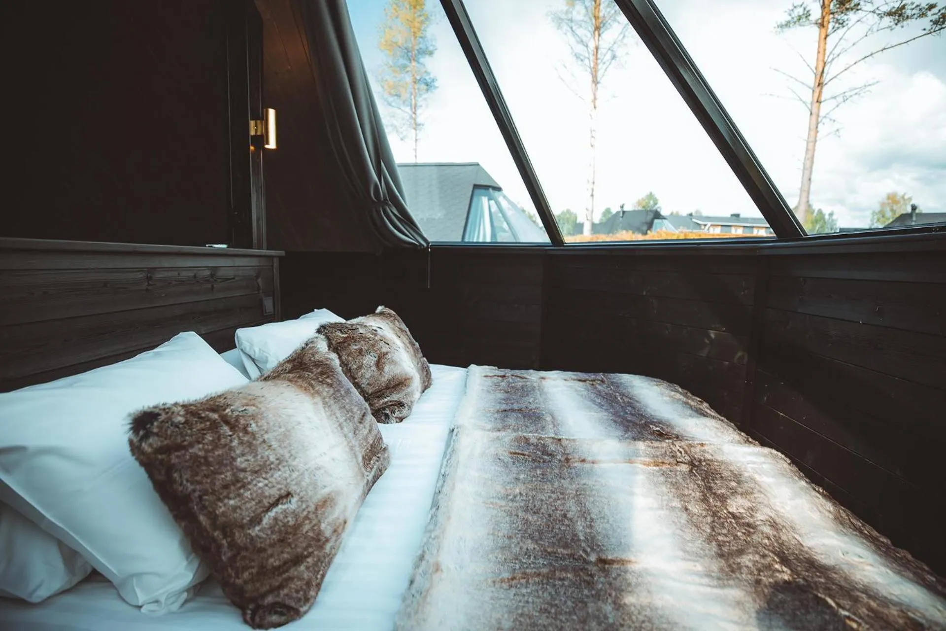 Bed in Apukka Resort