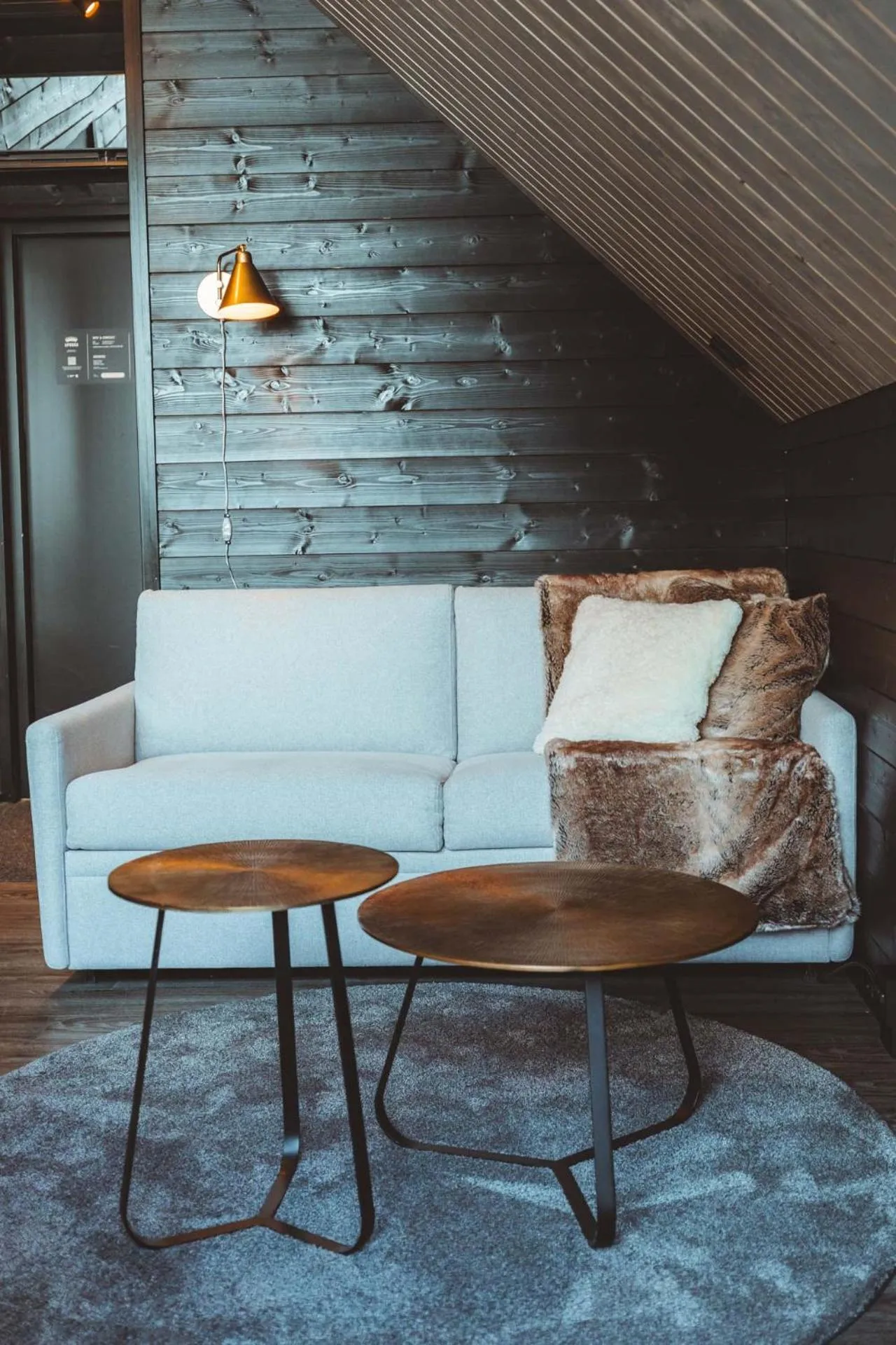 Seating area in Apukka Resort