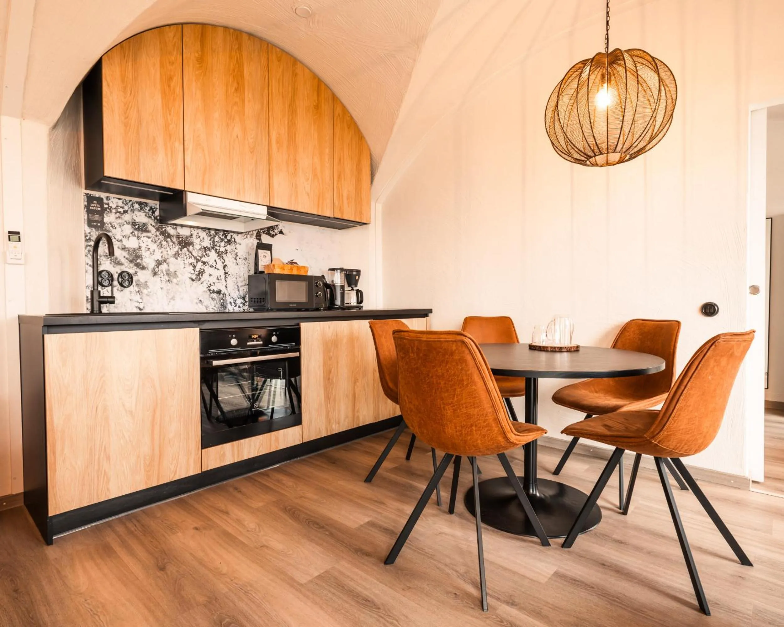 Dining area in Apukka Resort