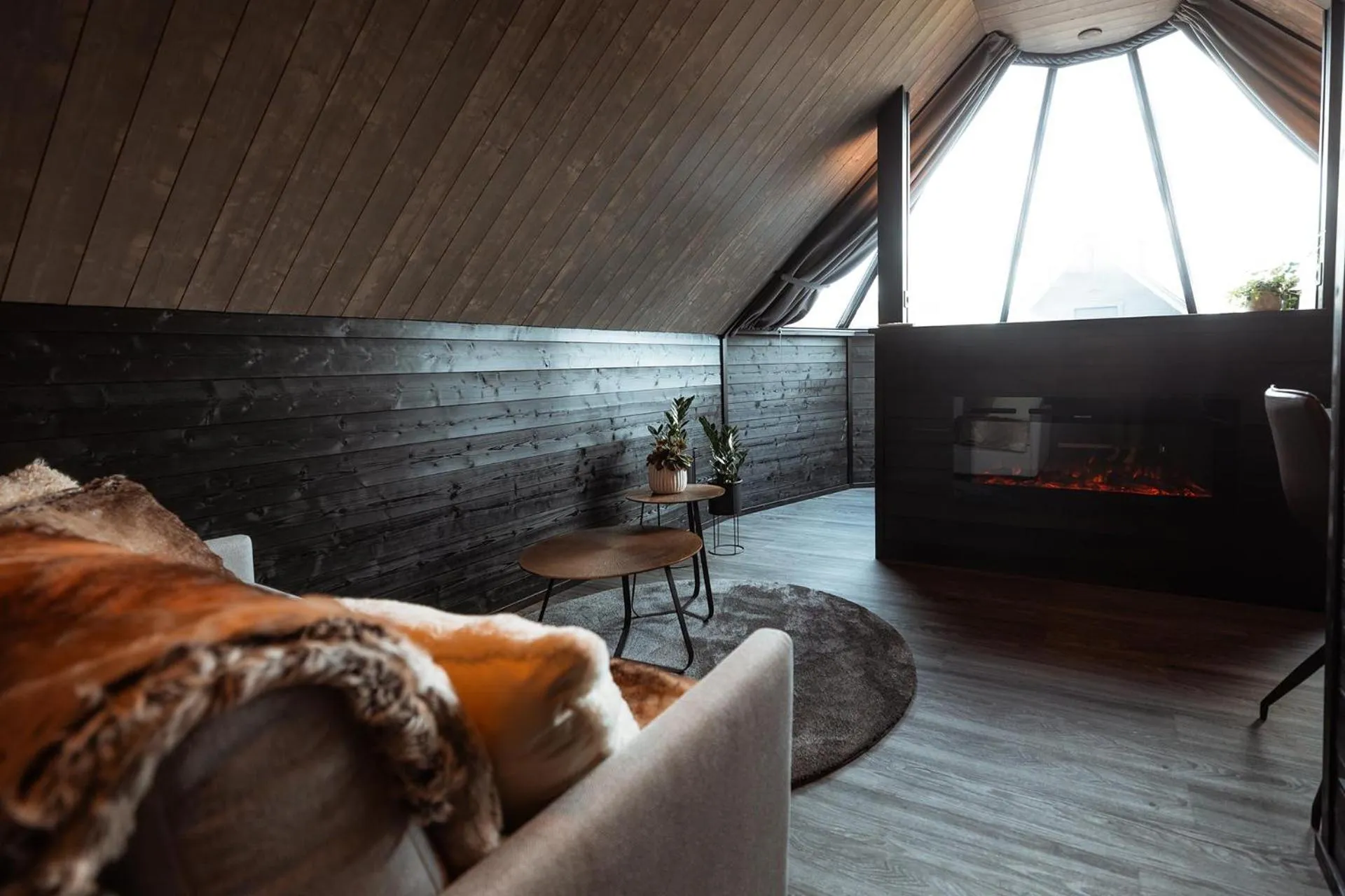 Bed in Apukka Resort