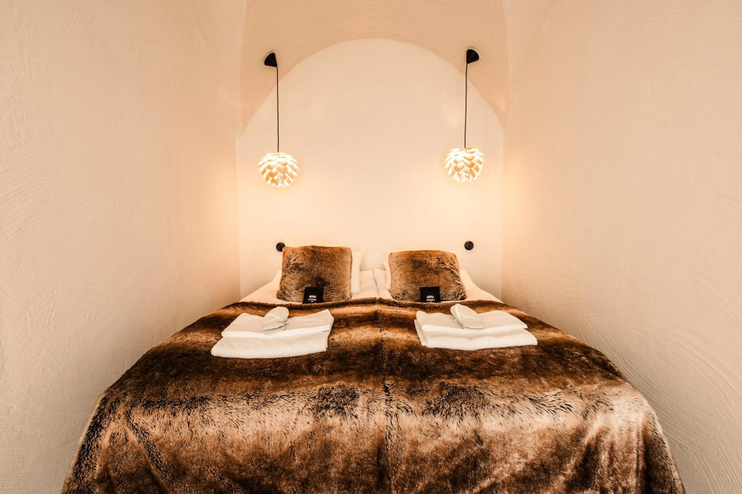 Bed in Apukka Resort