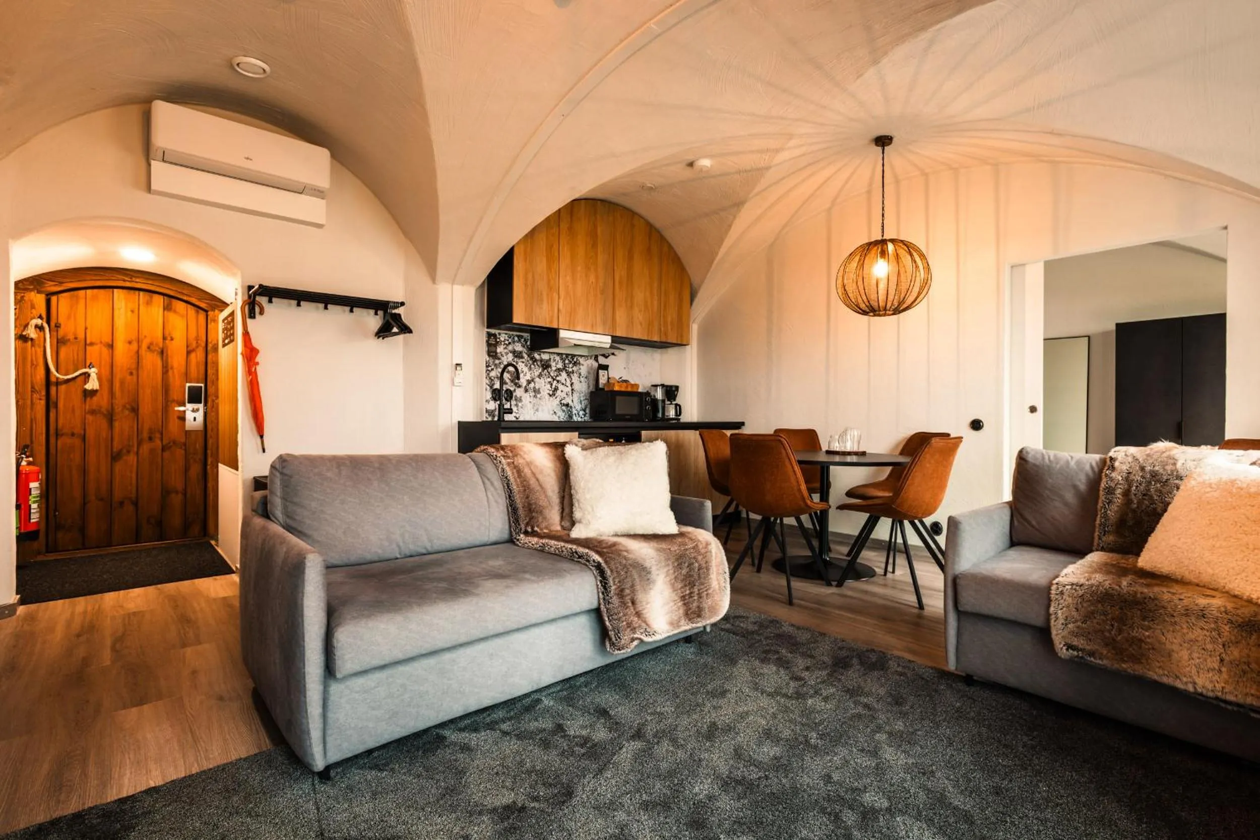 Living room in Apukka Resort