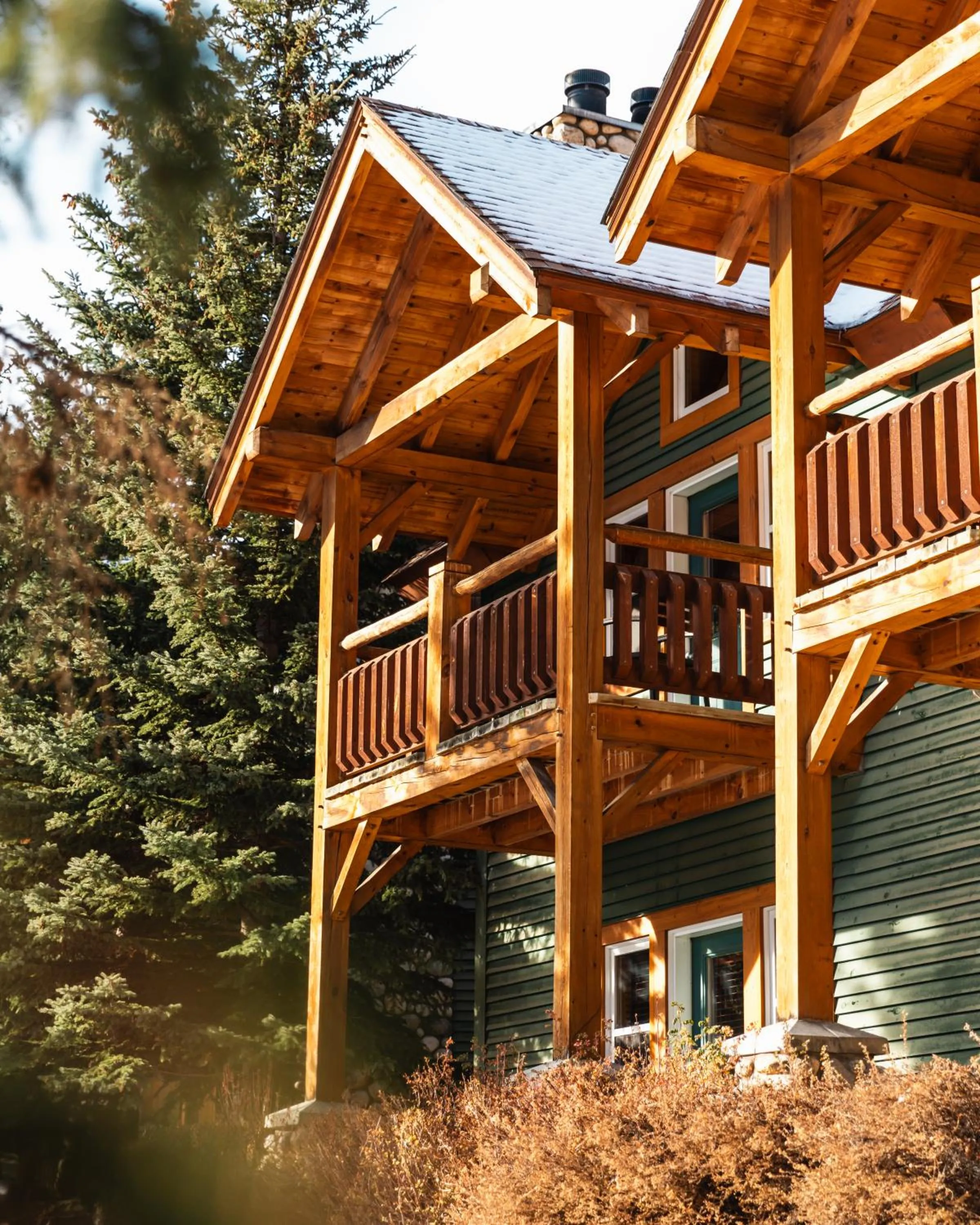 Property building in Buffalo Mountain Lodge