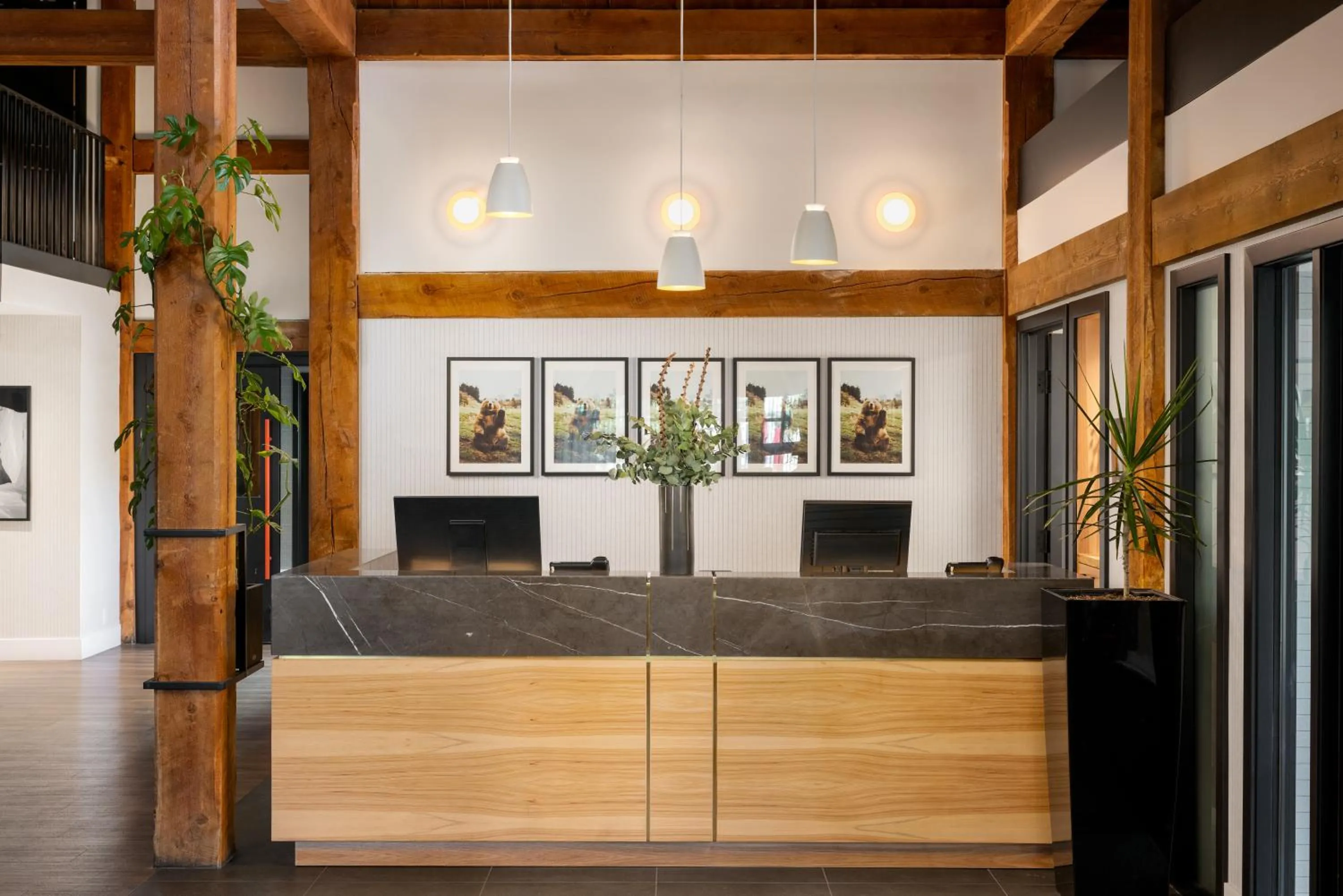 Lobby or reception in Buffalo Mountain Lodge