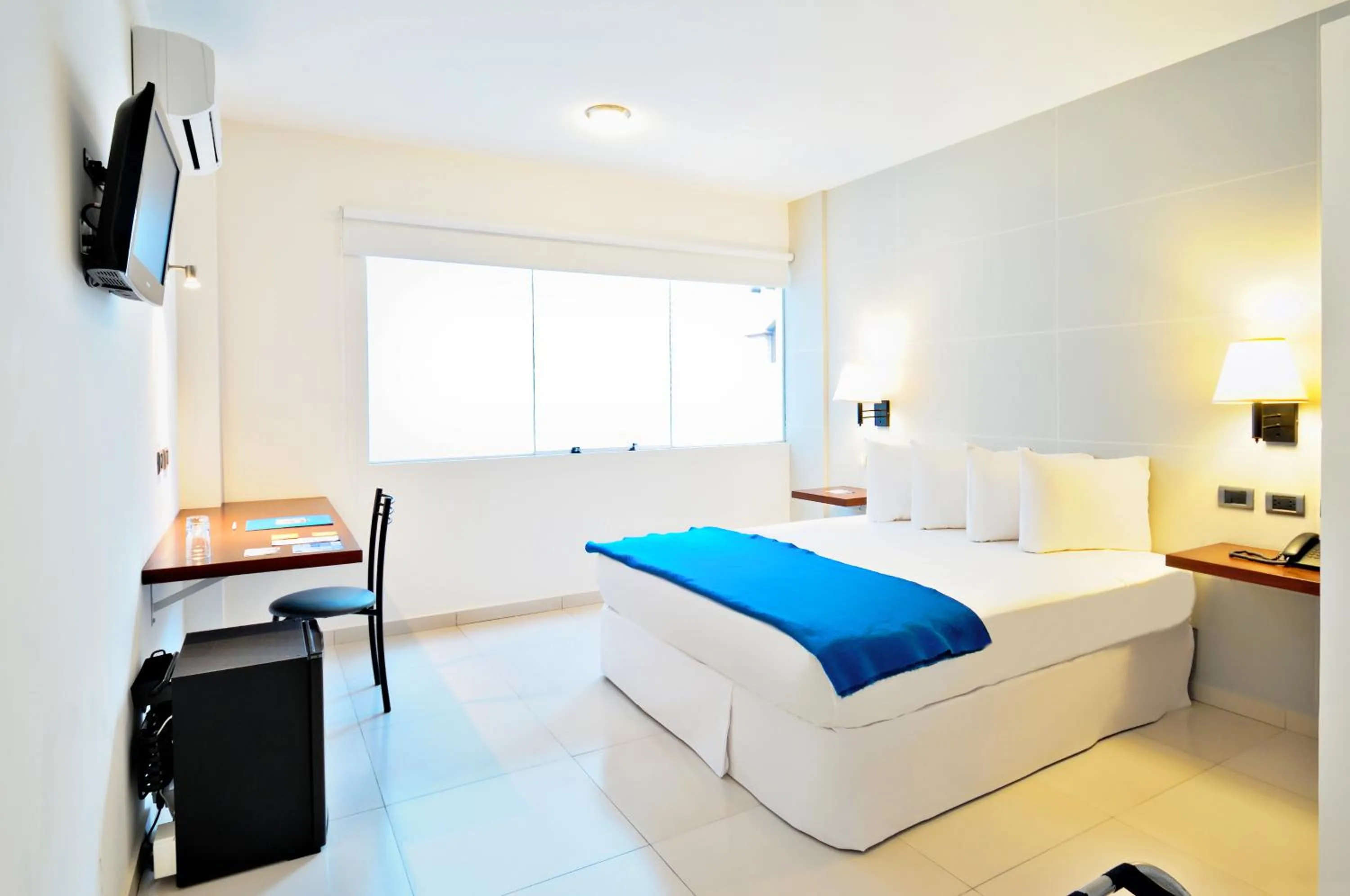 Bed in Hotel LP Santa Cruz Centro