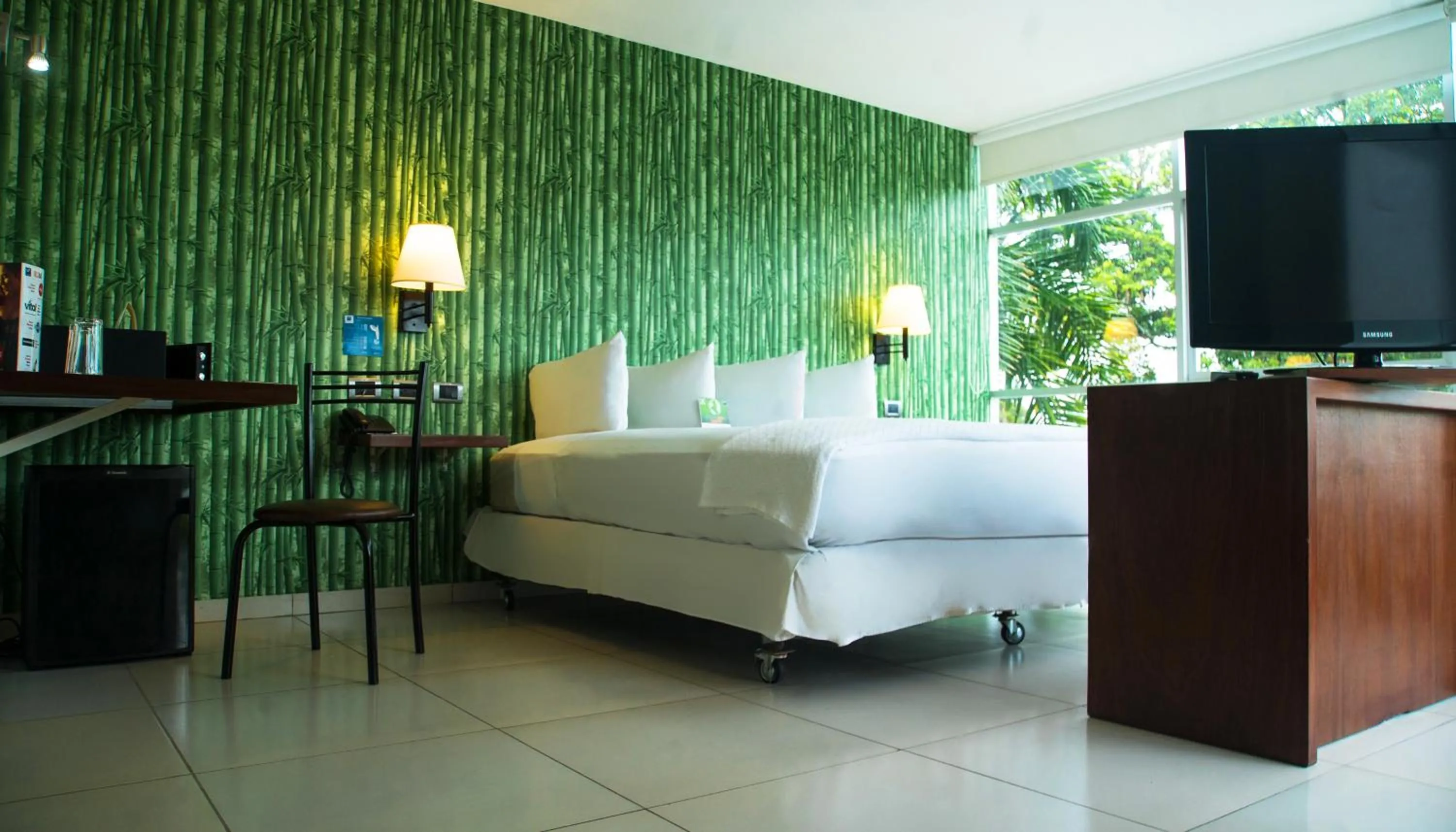 Bed in Hotel LP Santa Cruz Centro