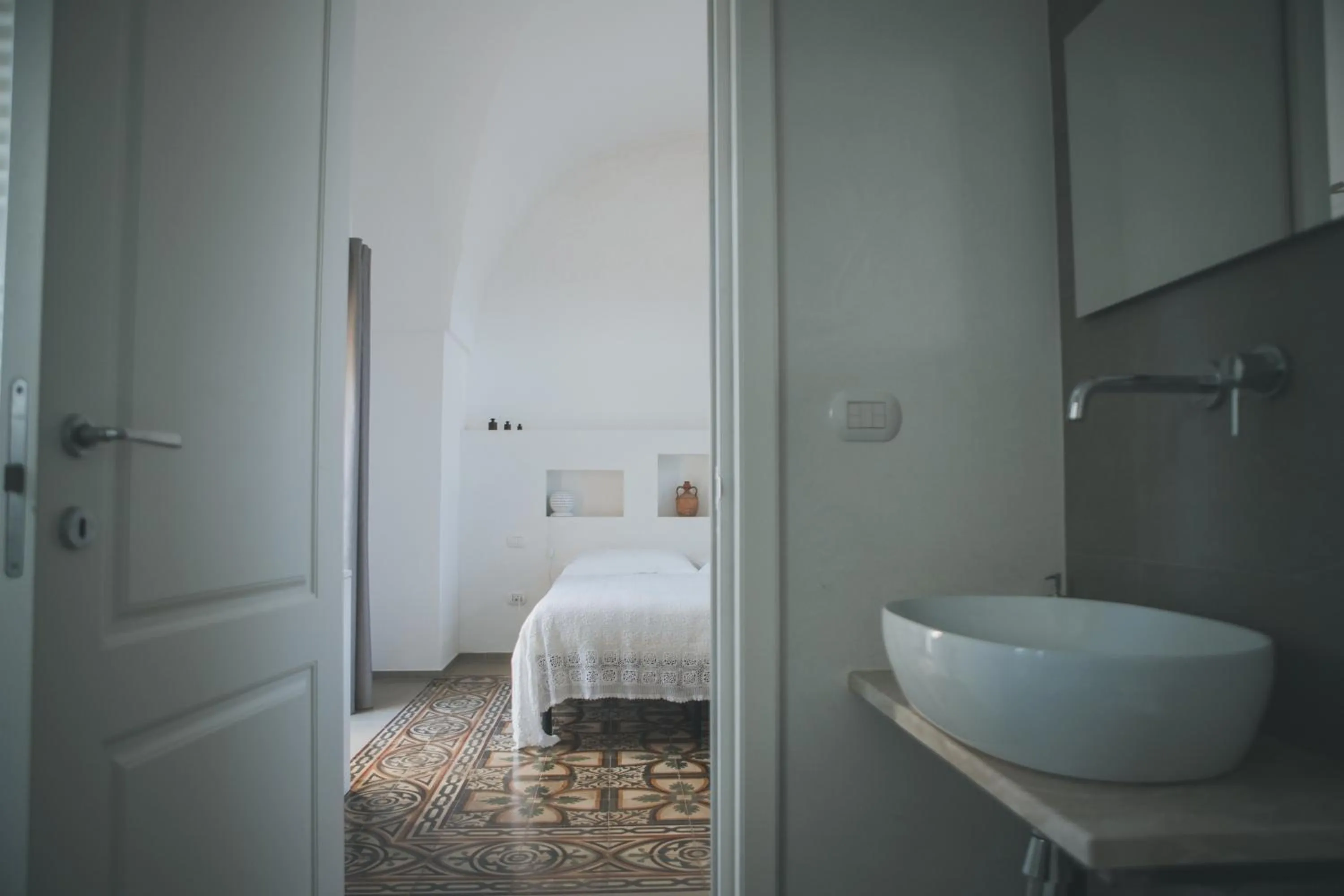 Photo of the whole room, Bed in Pietra Pesara