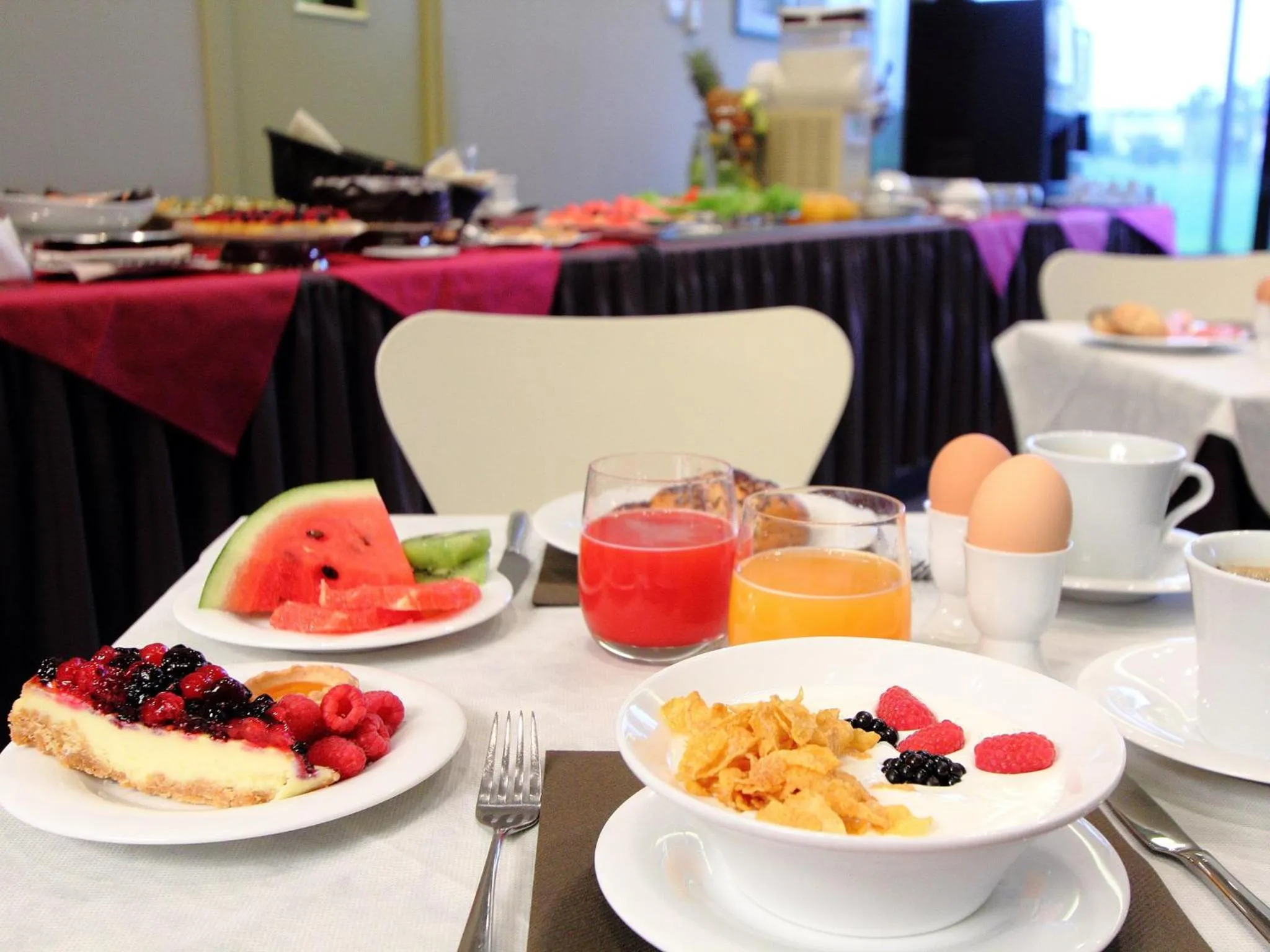 Breakfast in Casalgrande Hotel