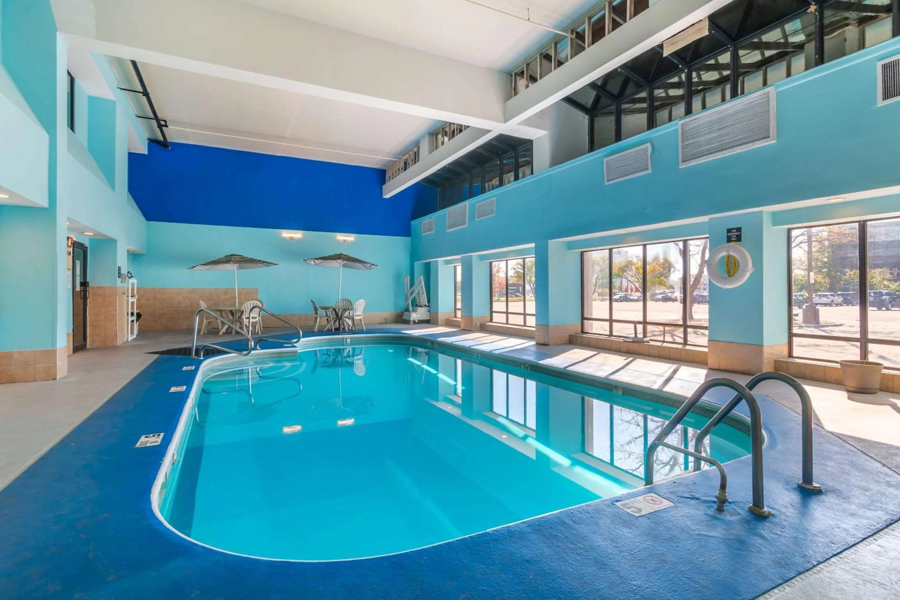 Swimming pool in MainStay Suites Springfield IL