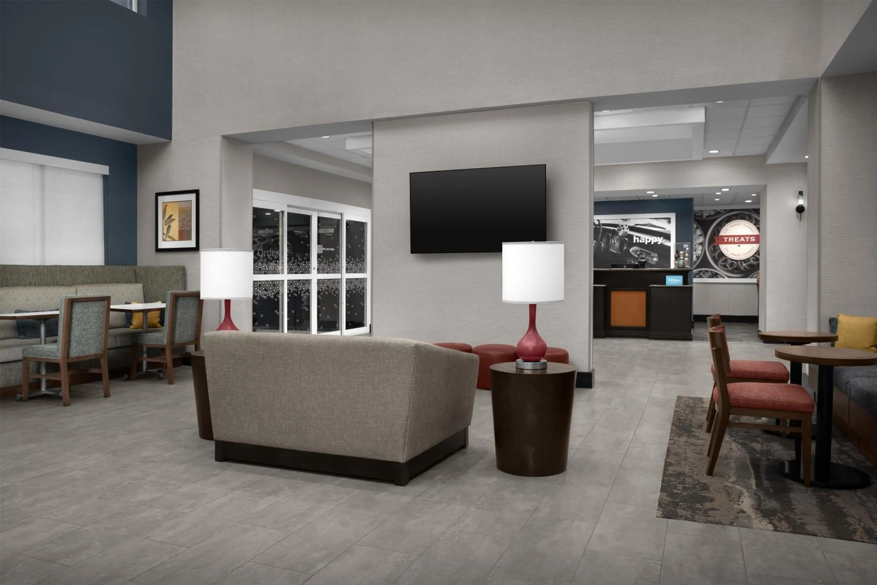 Lobby or reception in Hampton Inn & Suites Lakeland-South Polk Parkway