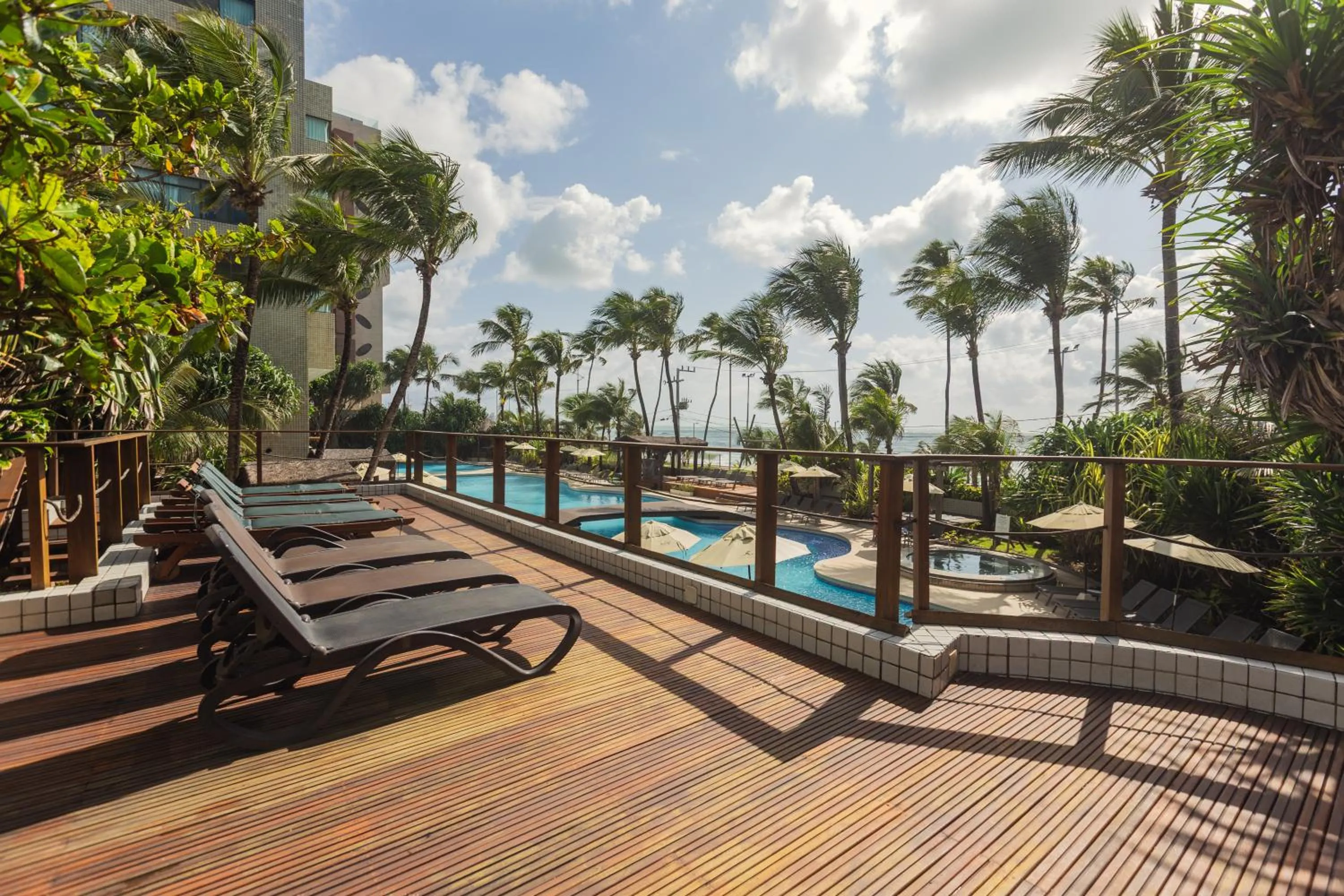 Swimming pool in Ritz Lagoa da Anta Hotel & SPA