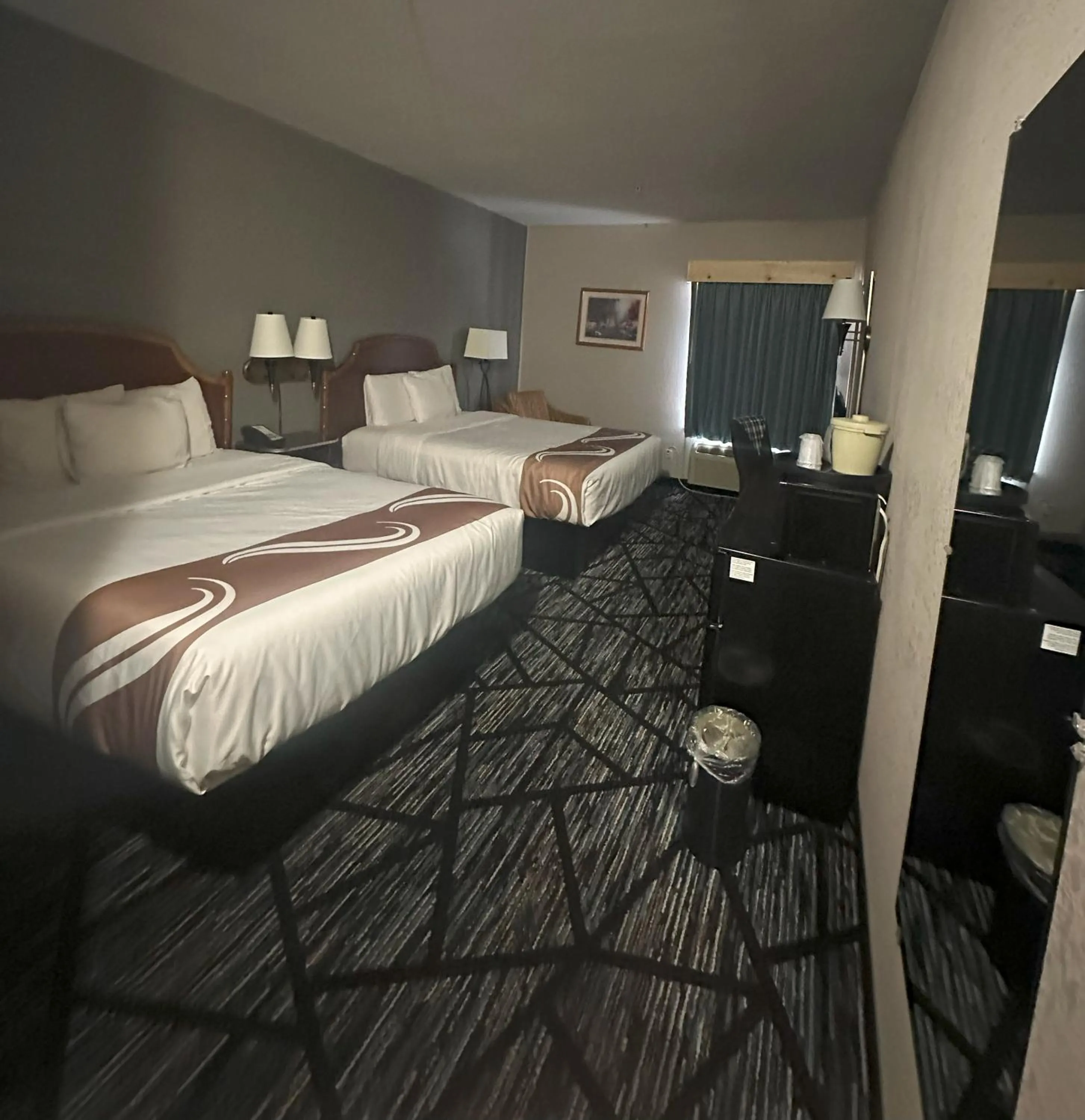 Bed in Hometown Inn Indian River