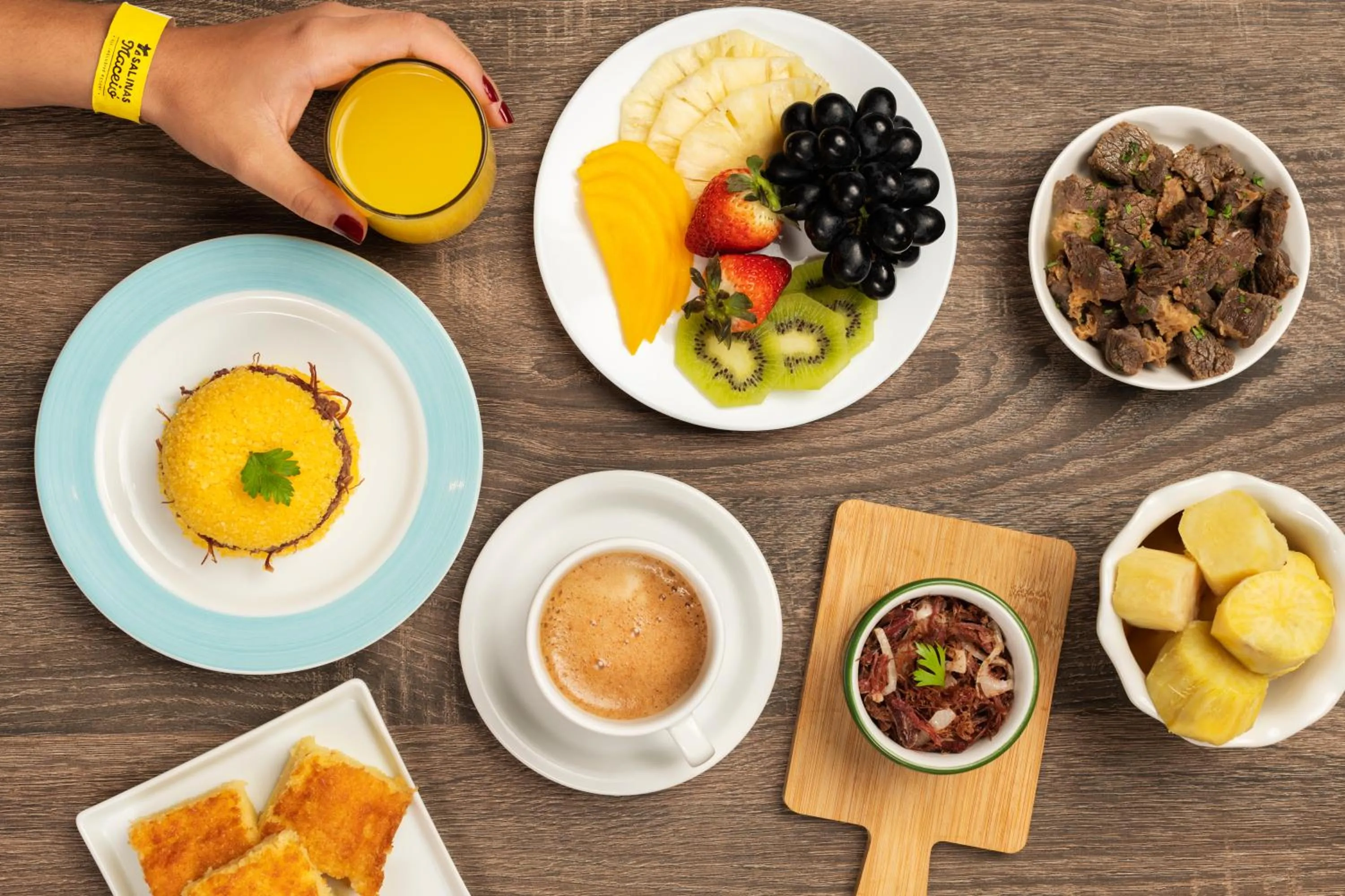 Food and drinks in Salinas Maceio All Inclusive Resort