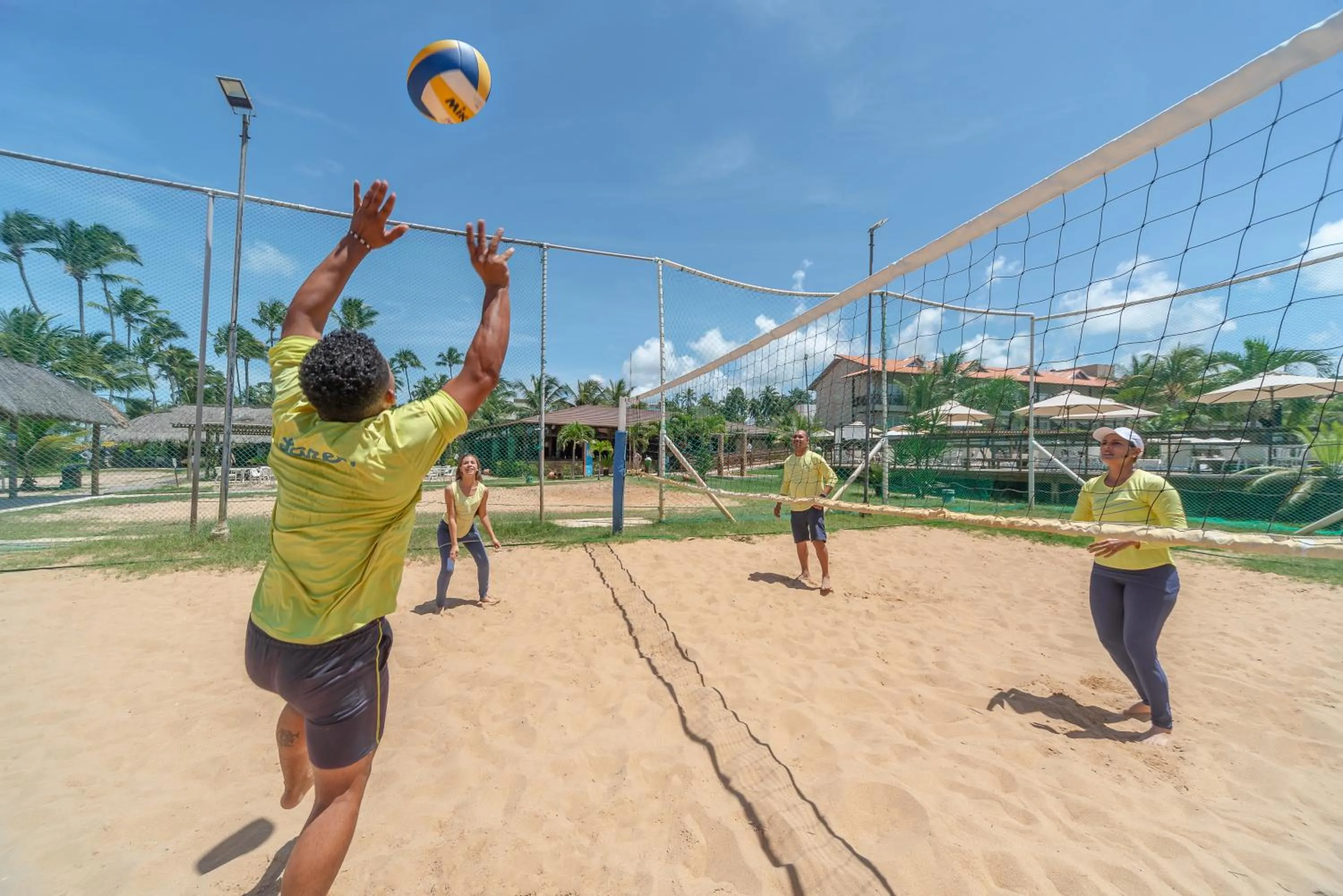 Tennis court in Salinas Maceio All Inclusive Resort