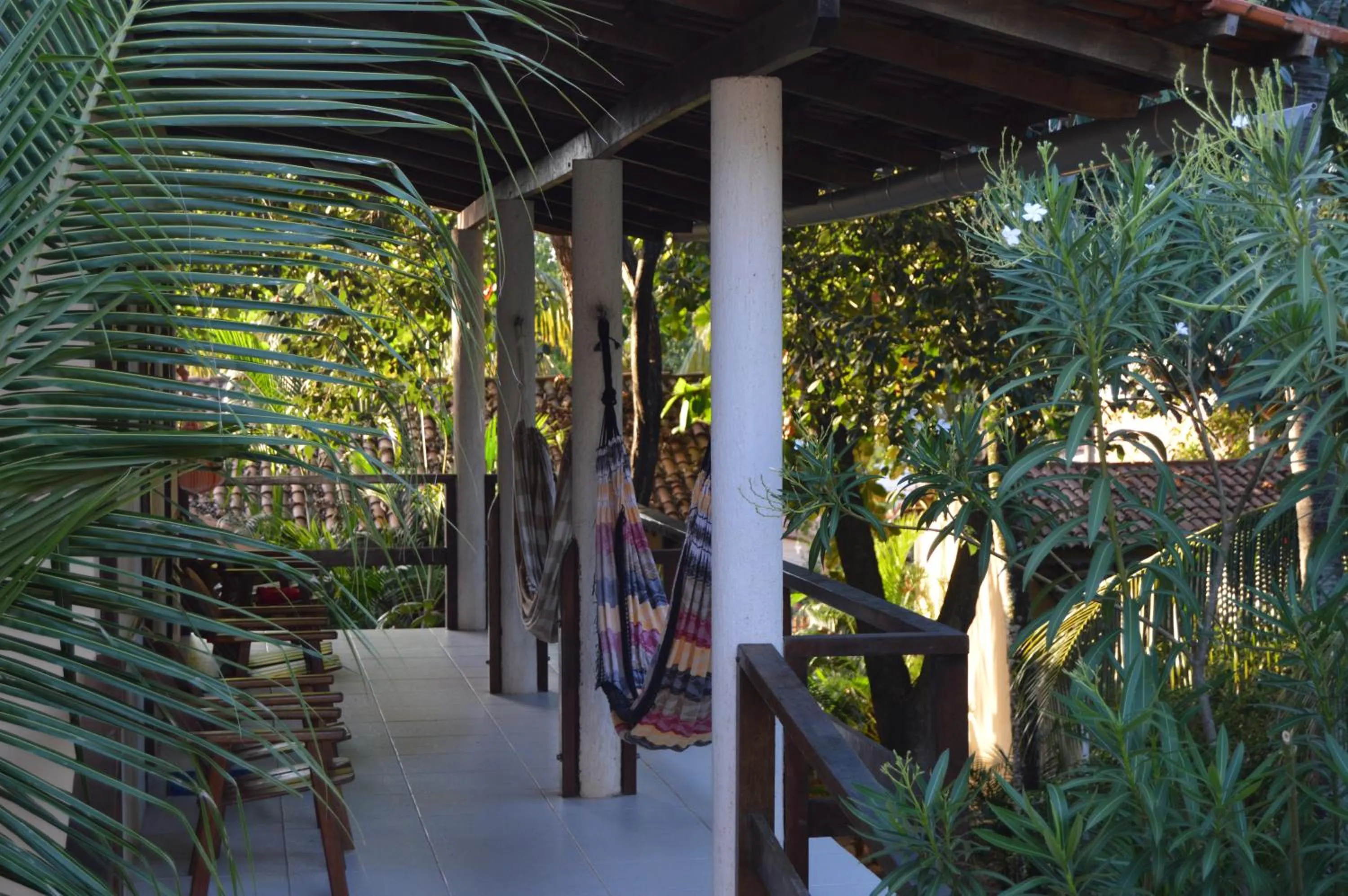 Balcony/Terrace in Pousada Cavalo Marinho