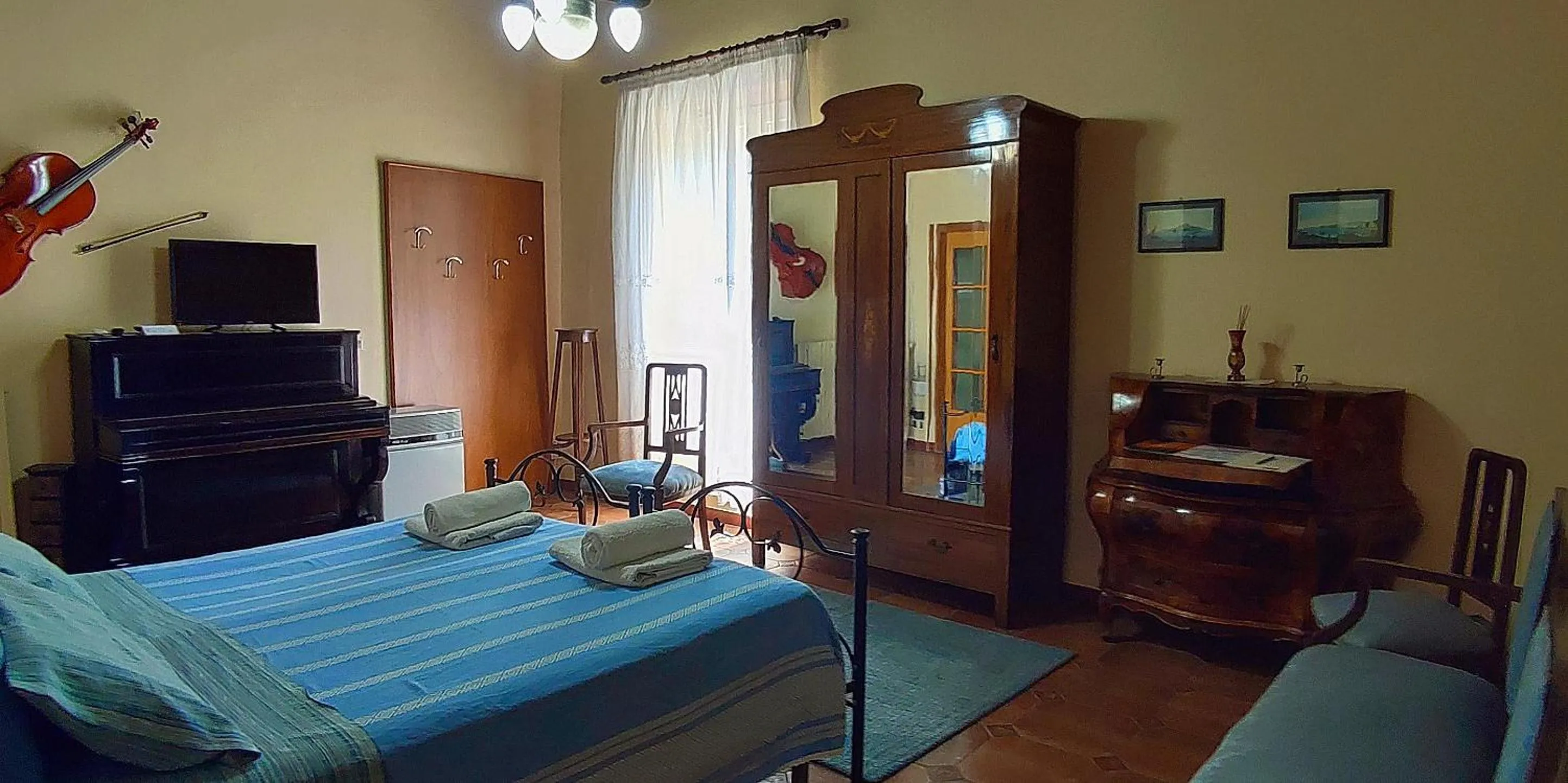 Bedroom, Bed in palazzo RICCARDI