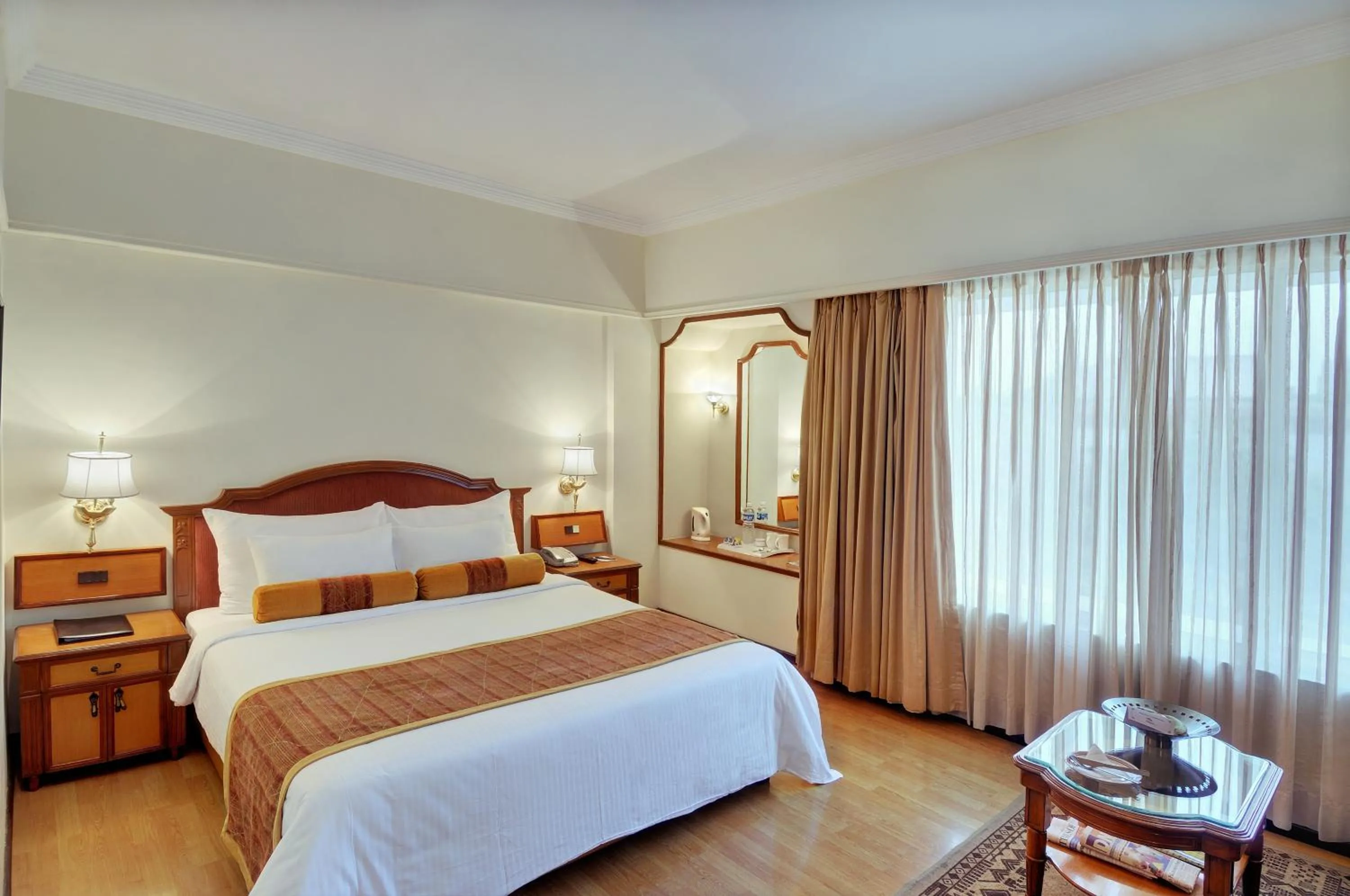 Bedroom, Bed in Pride Premier Pune