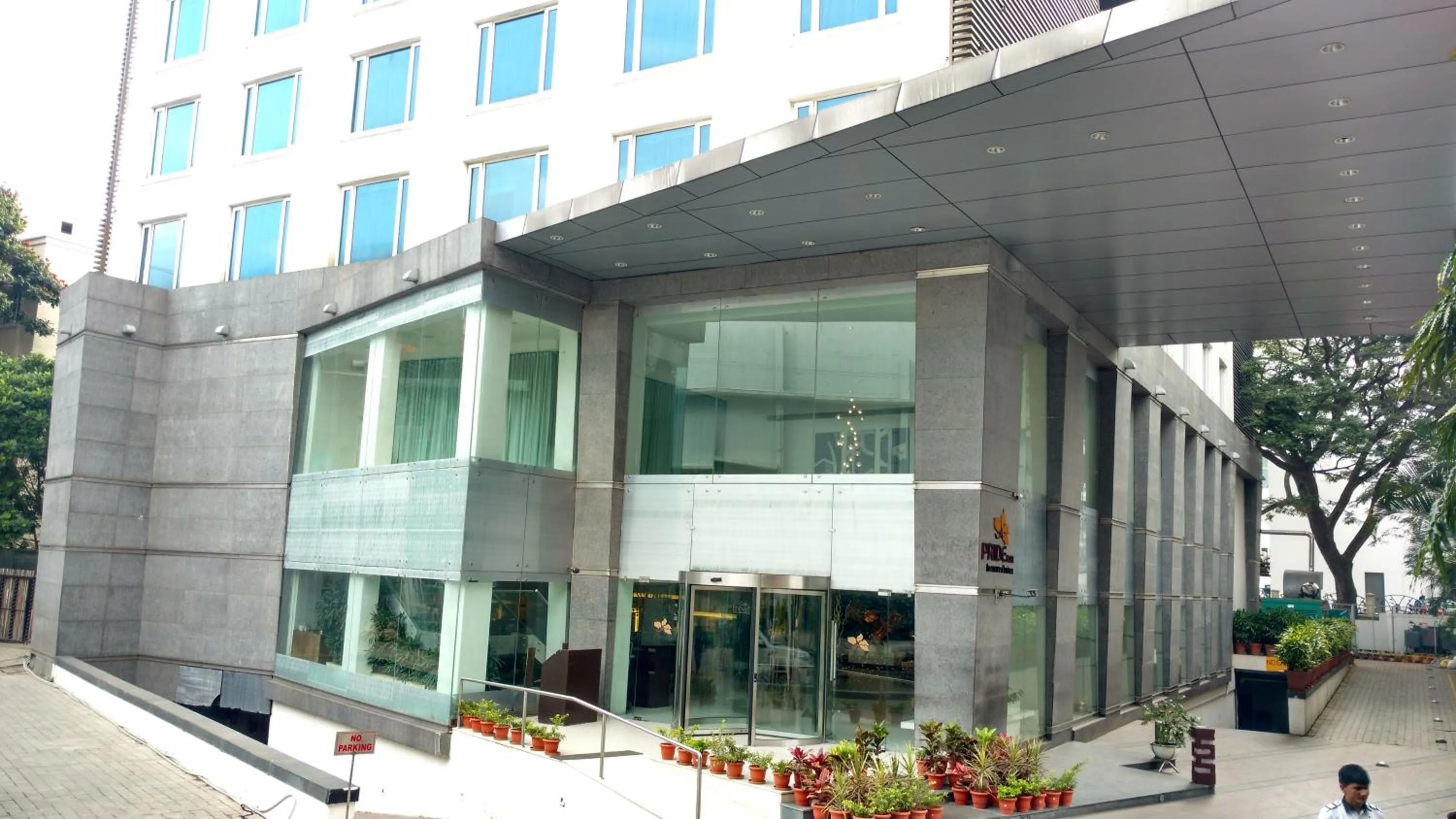 Facade/entrance in Pride Premier Bengaluru