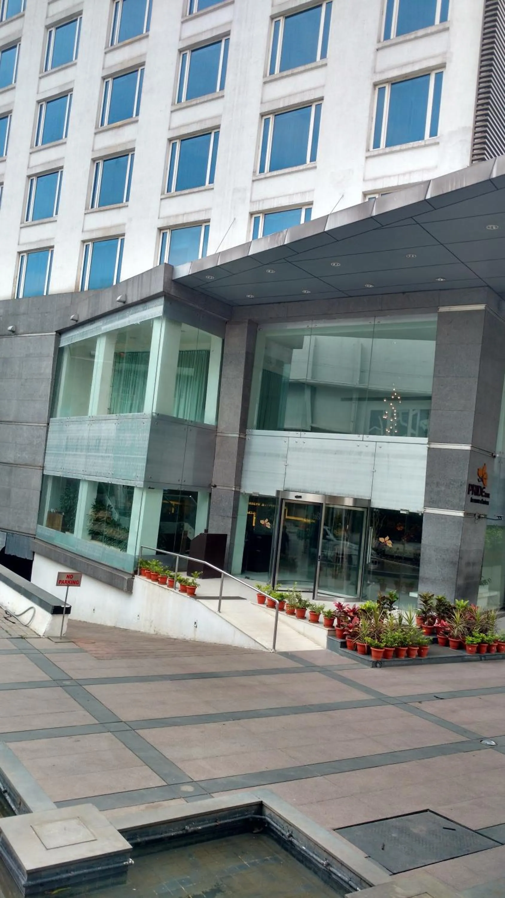 Facade/entrance in Pride Premier Bengaluru