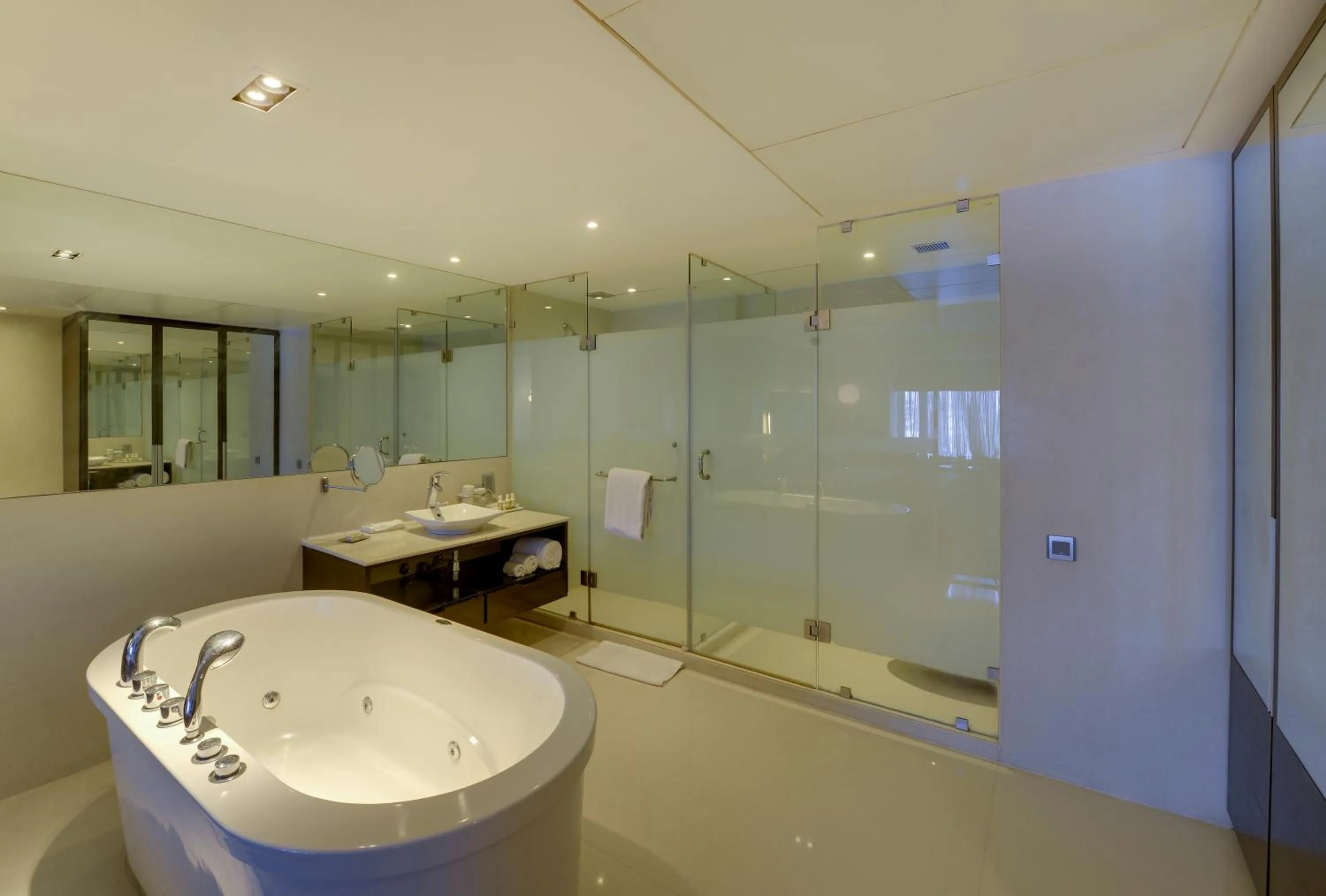 Bathroom in Pride Premier Bengaluru