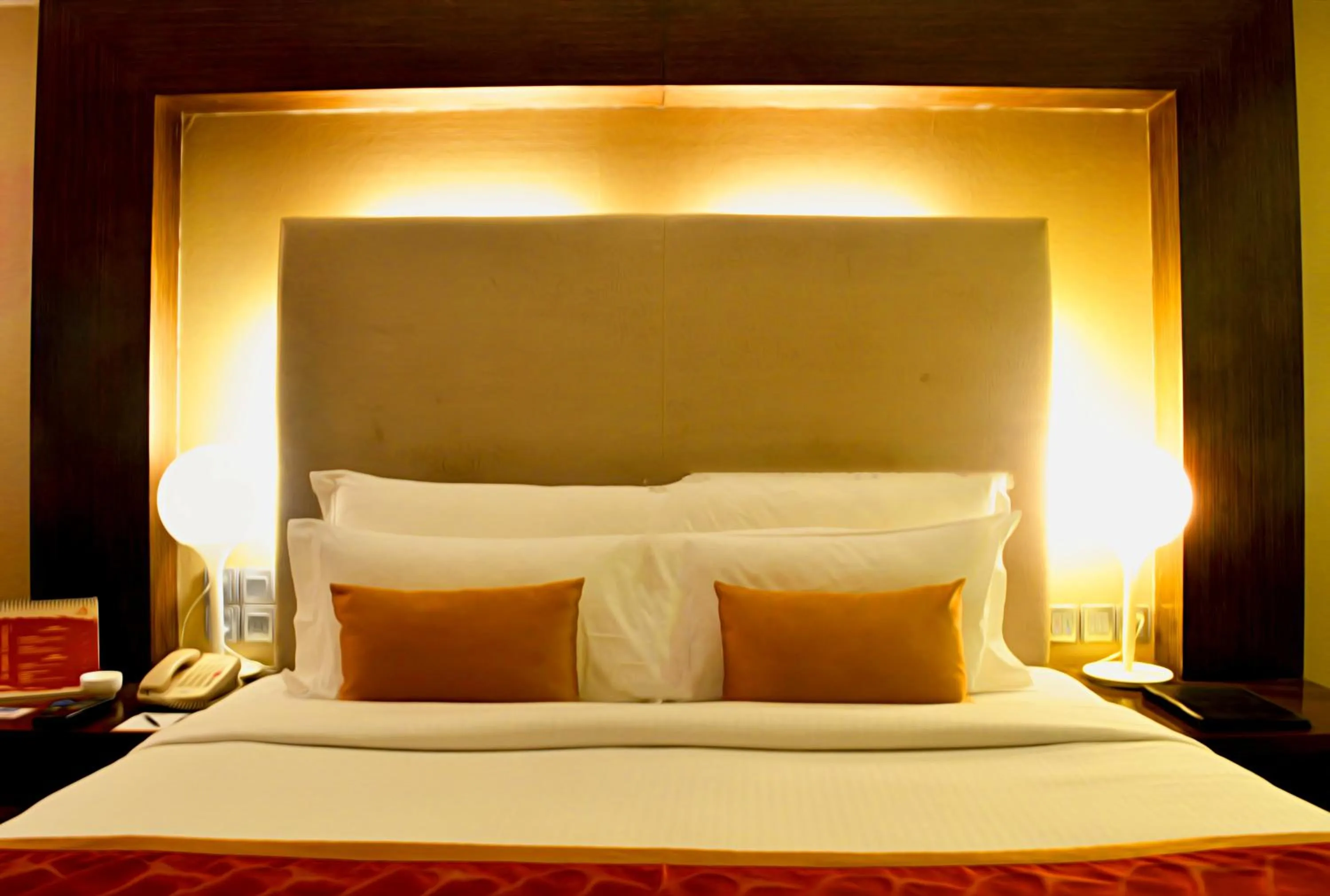 Bedroom, Bed in Pride Premier Bengaluru