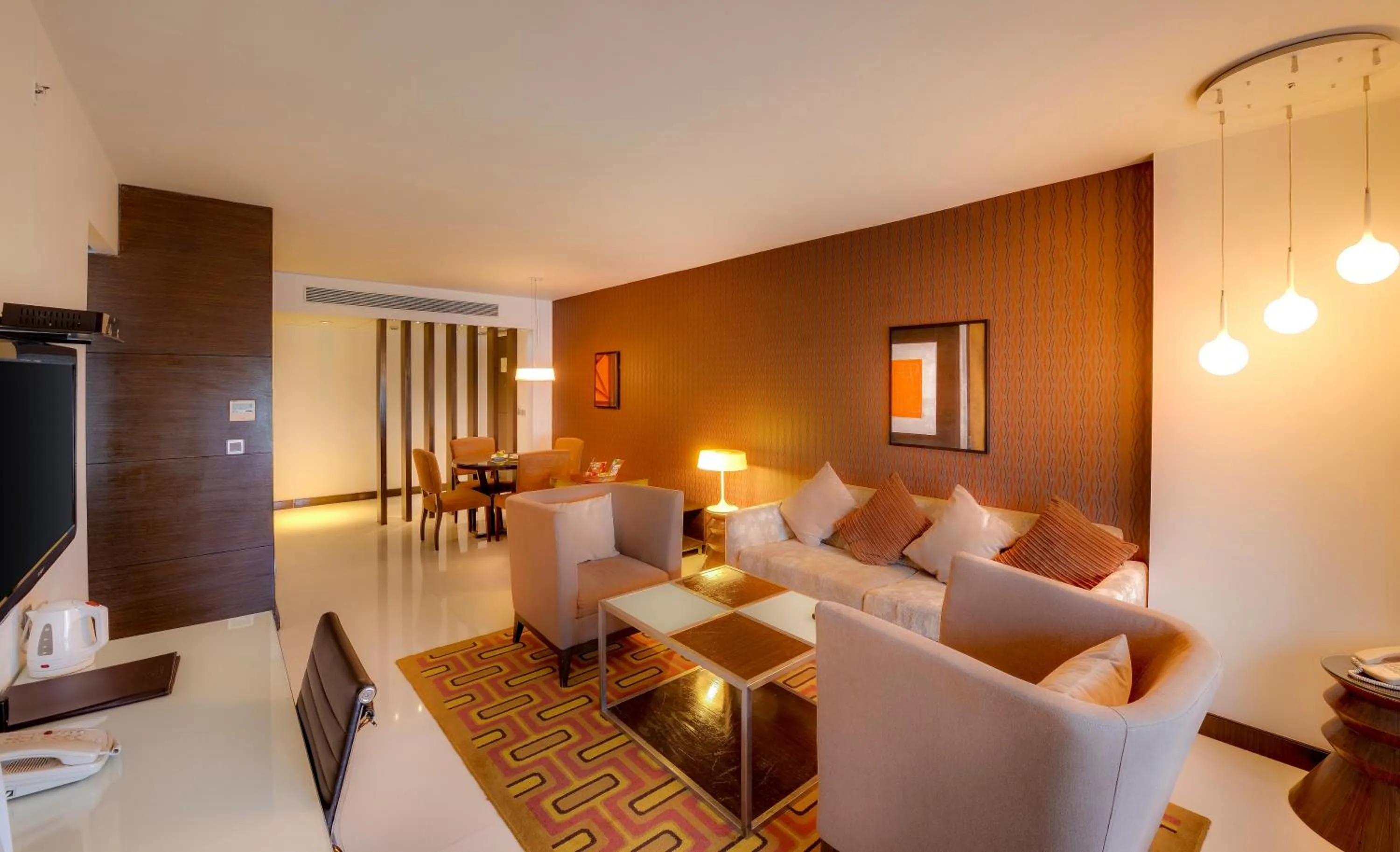 Living room in Pride Premier Bengaluru