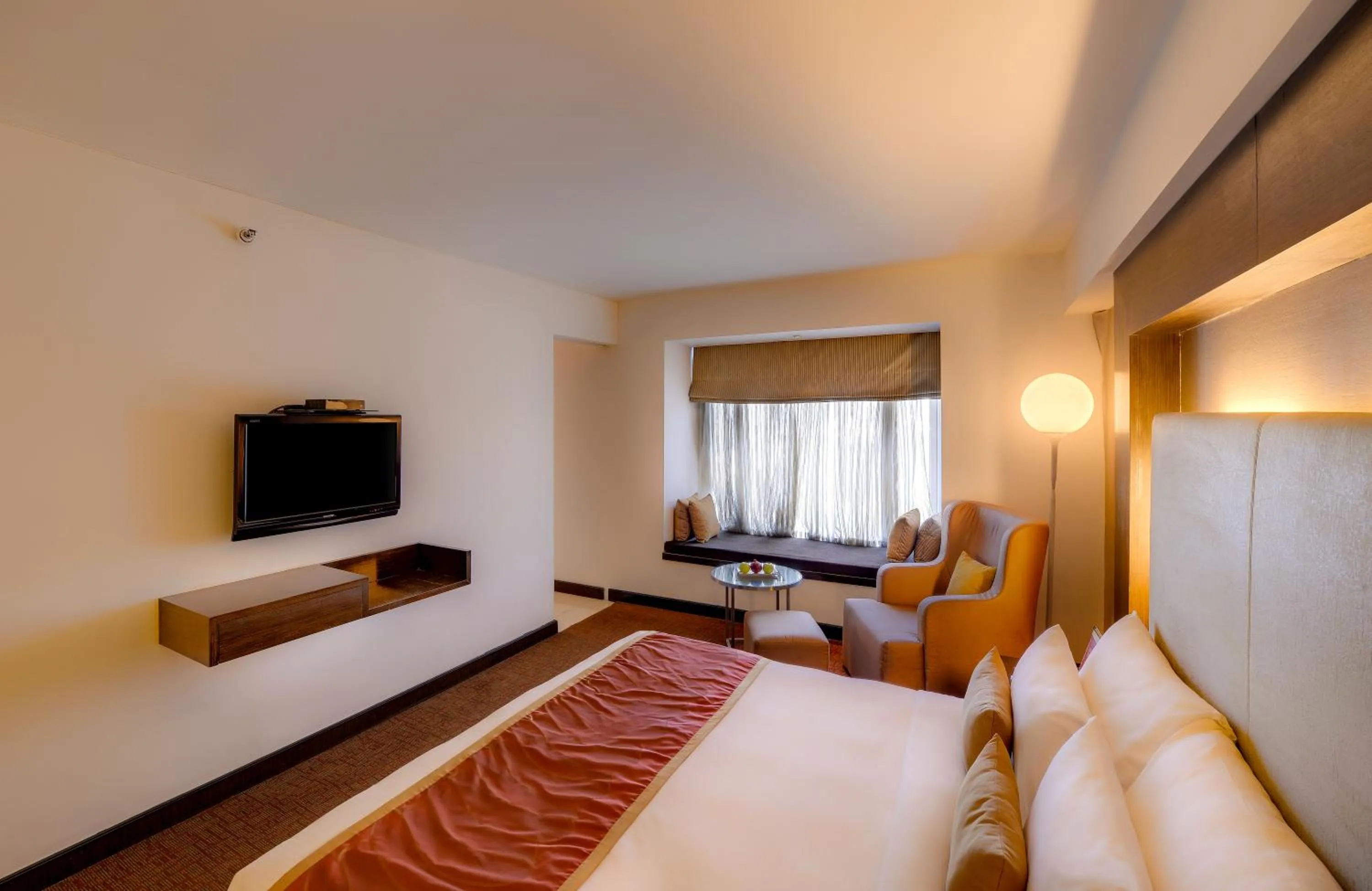 Bedroom, Bed in Pride Premier Bengaluru