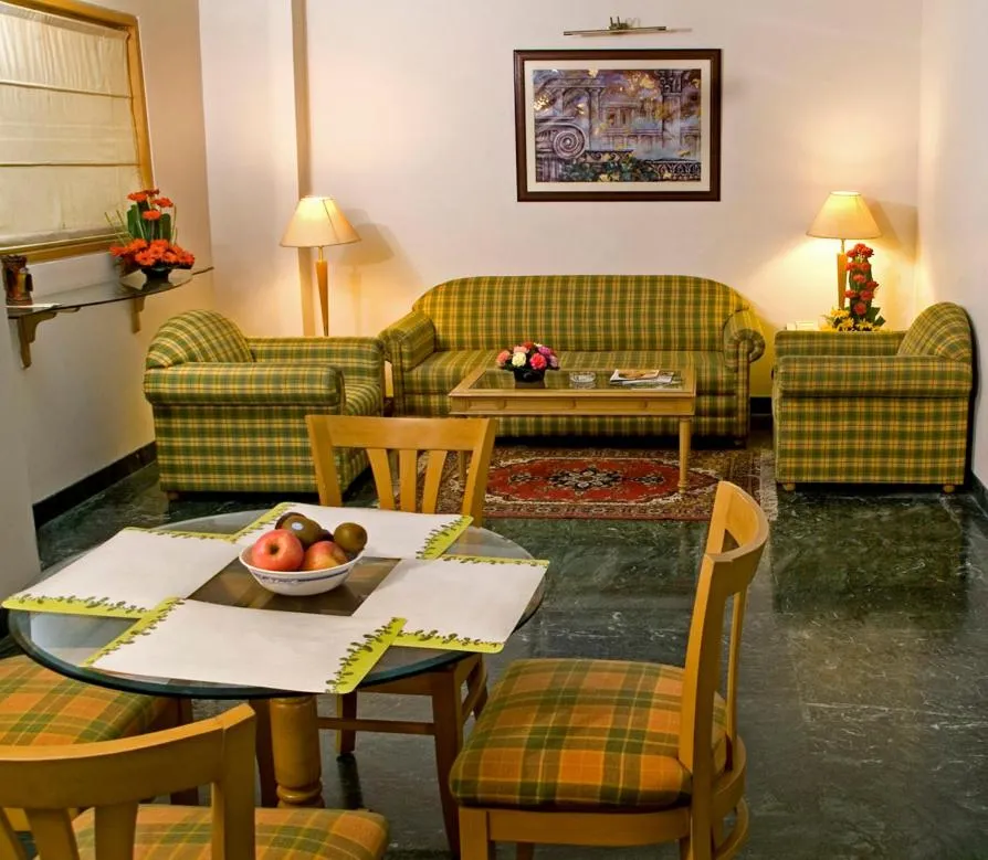 Dining area in Savoy Suites Noida