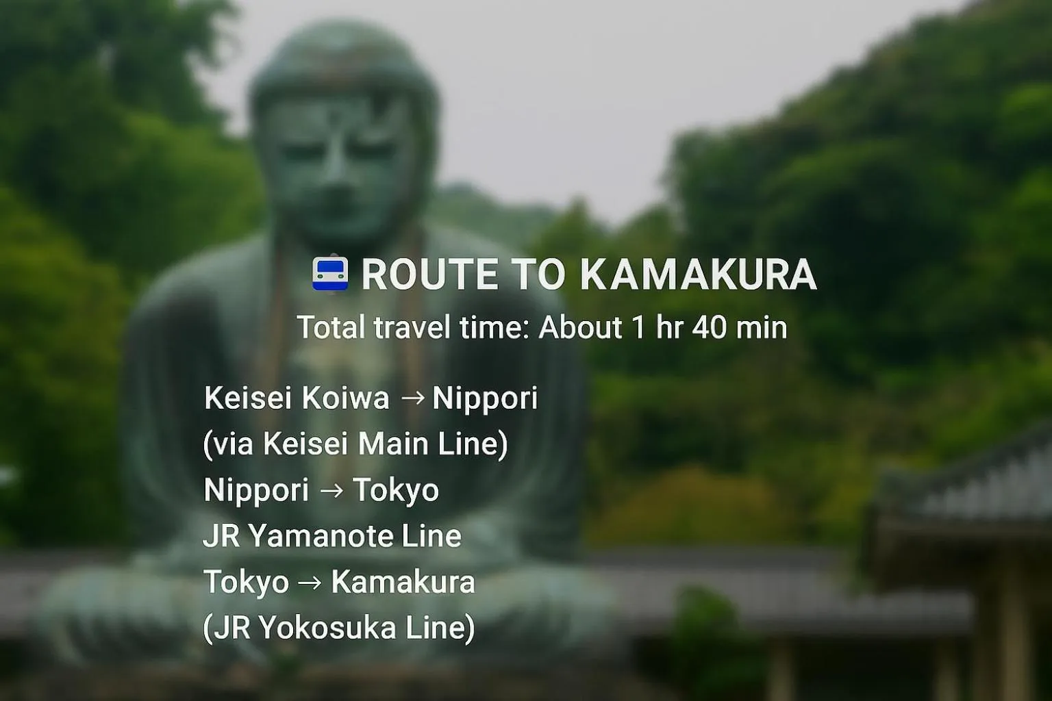 Nearby landmark in Sky Heart Hotel Koiwa