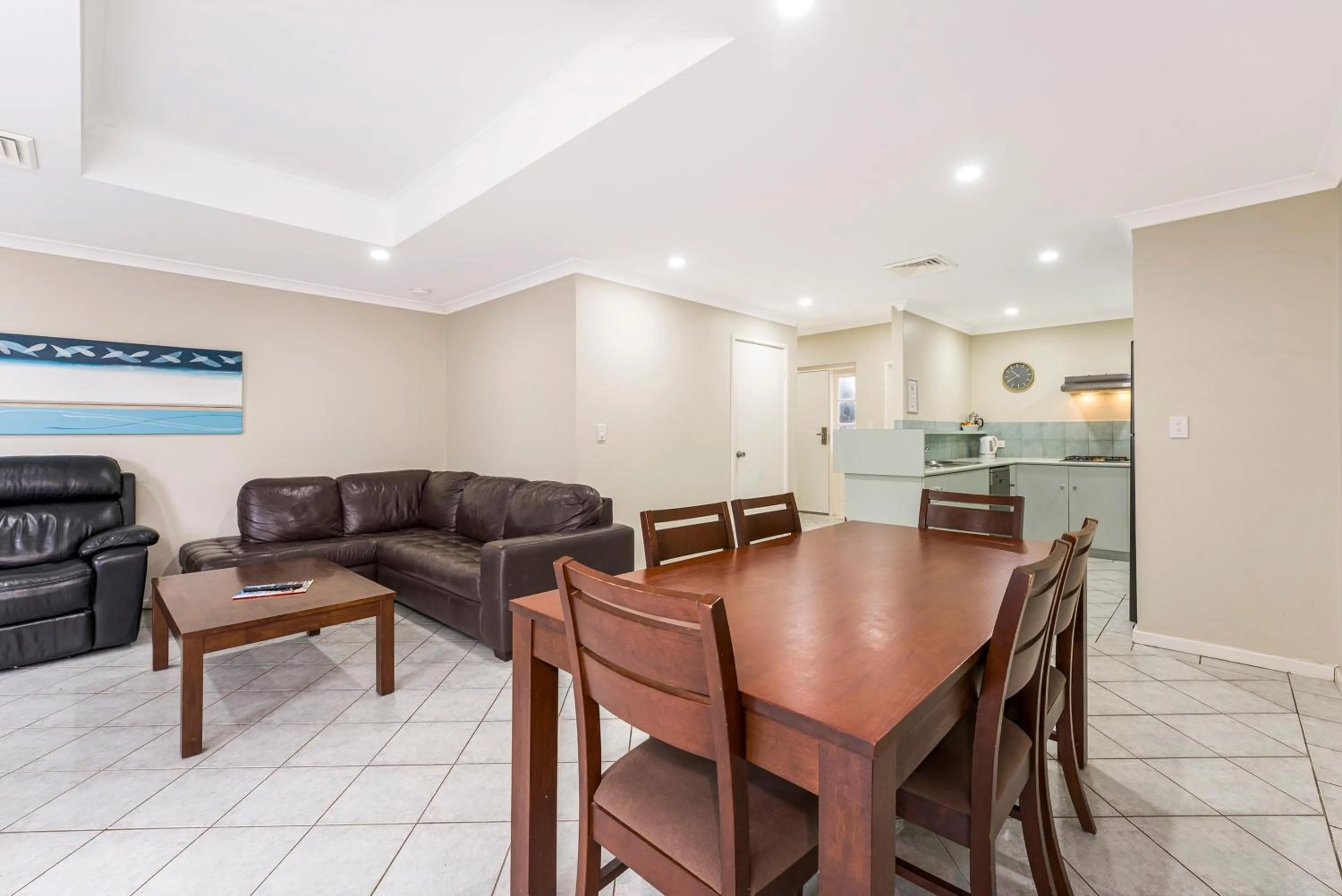 Living room in Mandurah Quay Resort