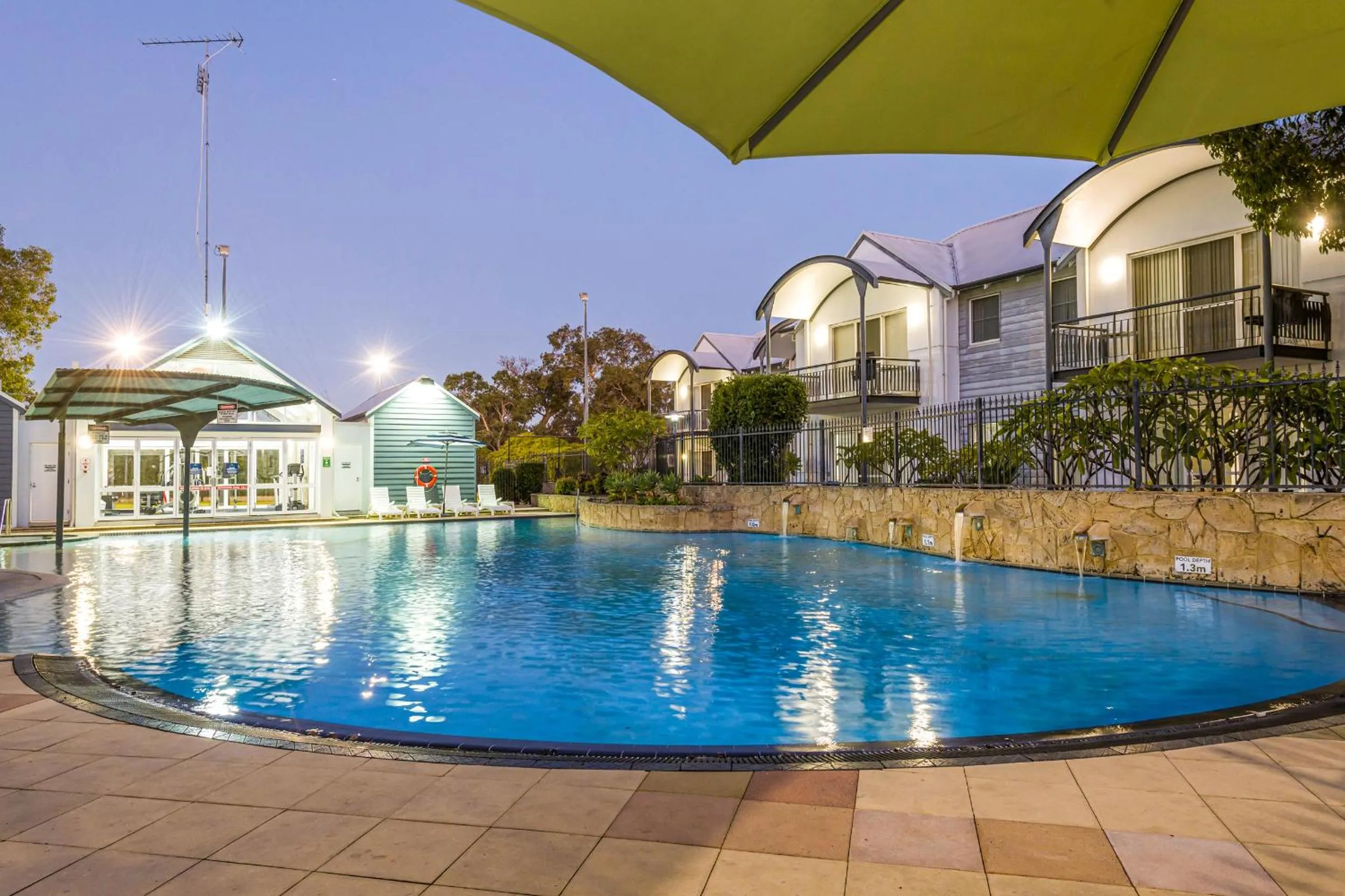 Swimming pool in Mandurah Quay Resort