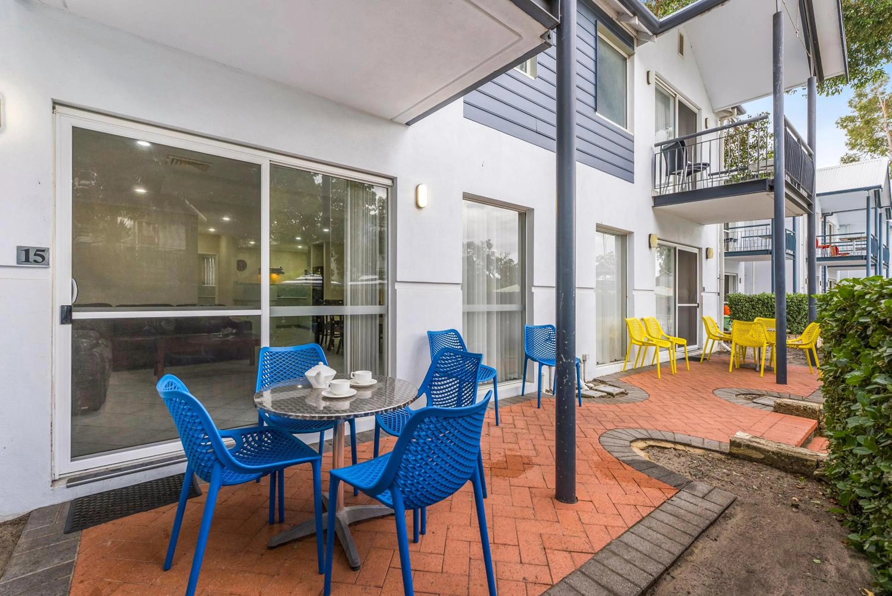 Patio in Mandurah Quay Resort