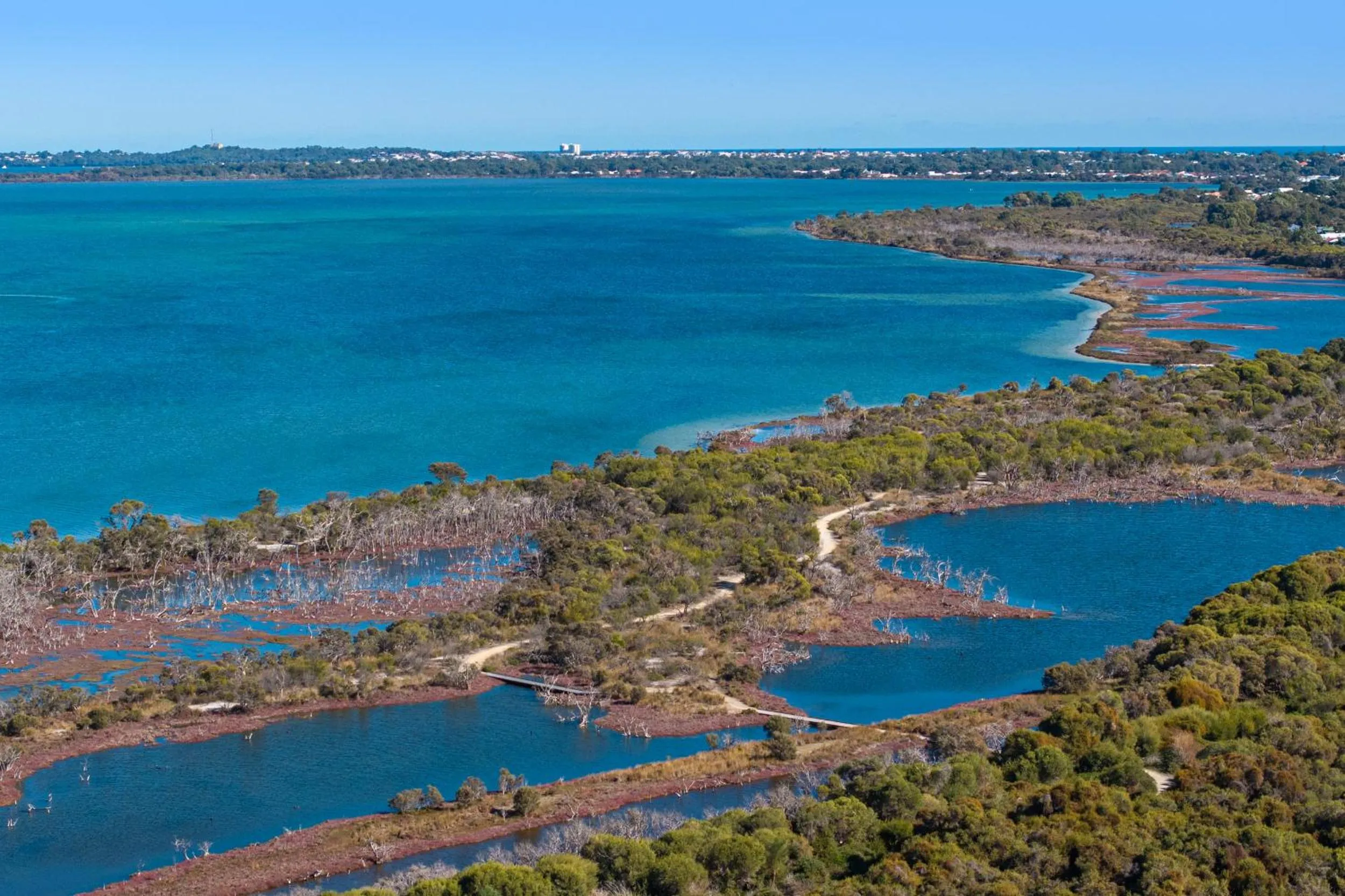 Natural landscape in Mandurah Quay Resort